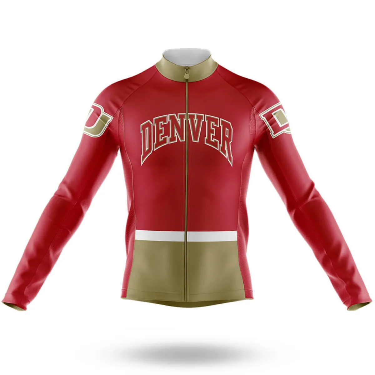 Denver Pioneers Long Sleeve Cycling Jersey Only Restock