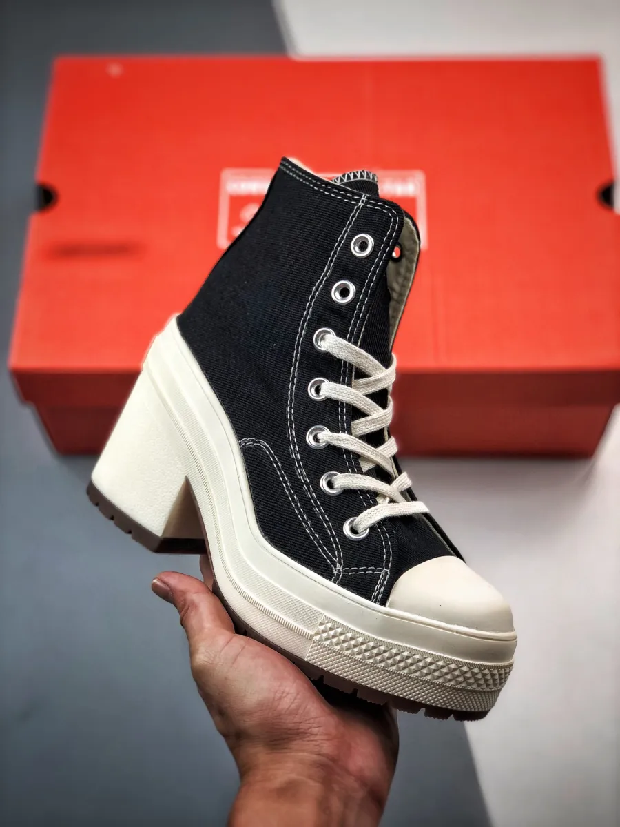 Converse Chuck 70 De Luxe Heel High Black/Egret A05347C