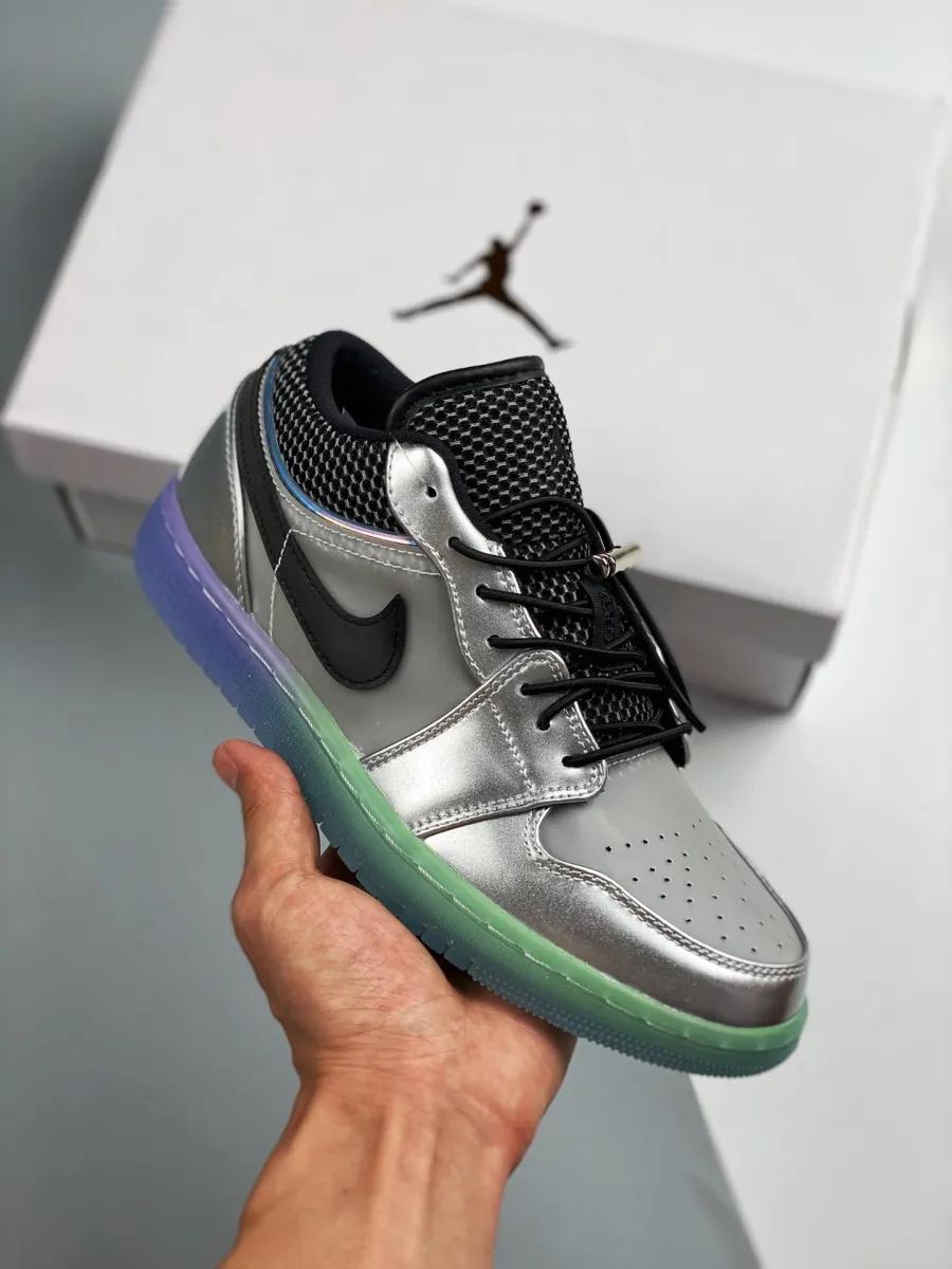 Air Jordan 1 Low Toggle Silver DJ5199-109 jordan 1 low silver