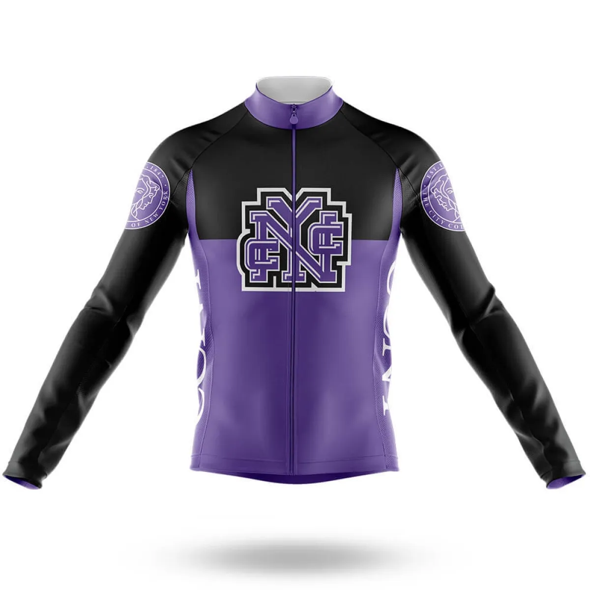 City College of New York V2 Long Sleeve Cycling Jersey Only