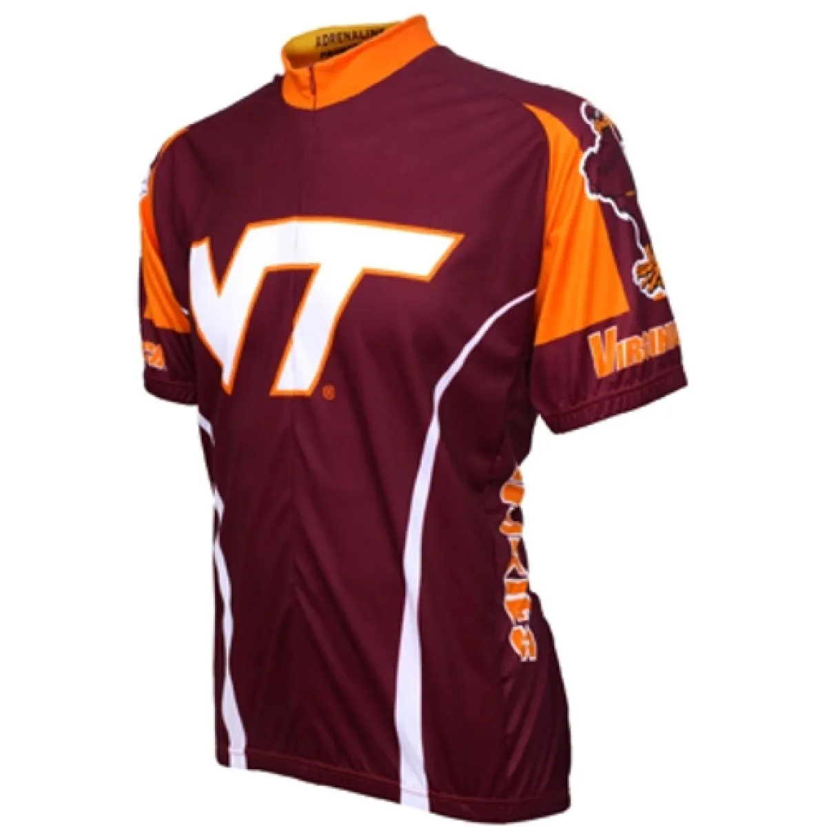 NCAA VT VPI Virginia Polytechnic Institute and State University Virginia Tech Hokies Cycling Jerseys
