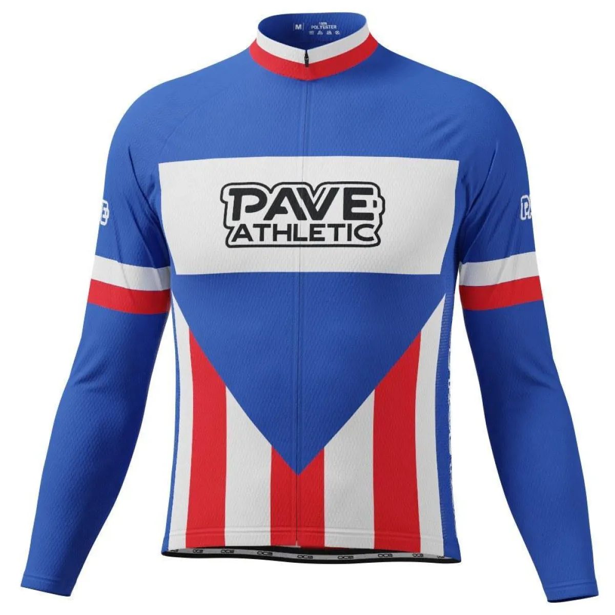 PAVE Athletic Retro Chewing Gum Long Sleeve Cycling Jersey