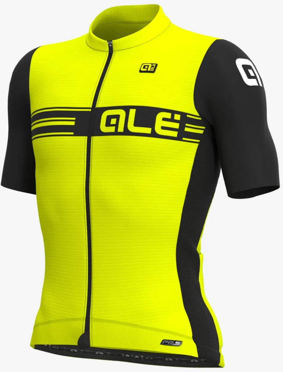 ALE' Logo PR-S Yellow Jersey, Outlet