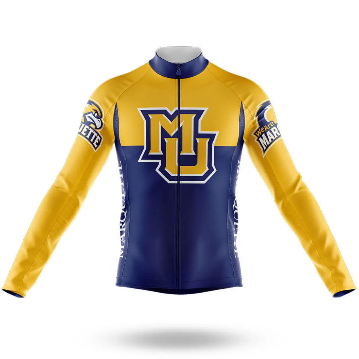Marquette University V2 Long Sleeve Cycling Jersey Only