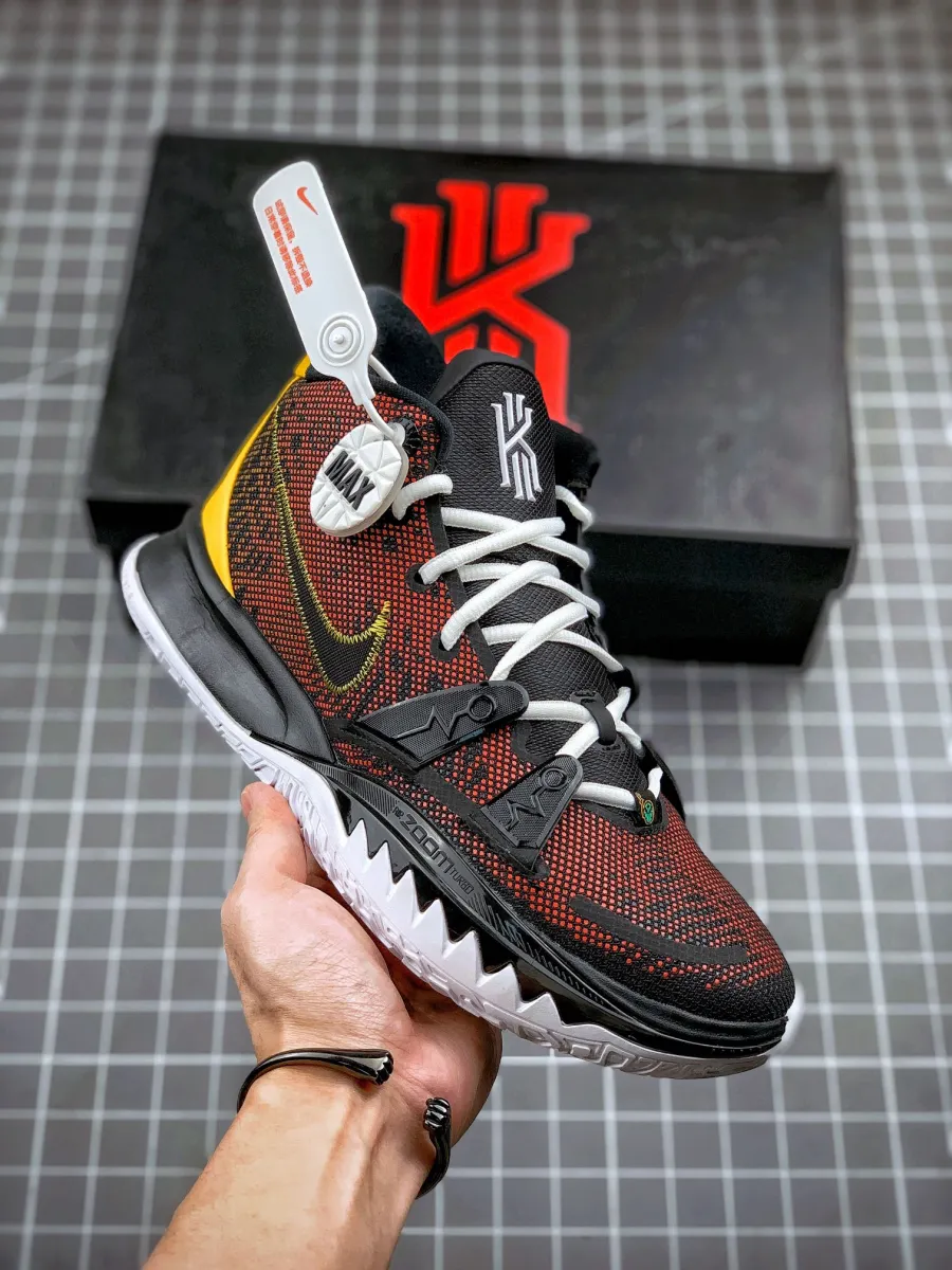 Nike Kyrie 7 'Rayguns' Black/University Gold-Team Orange / kyrie rayguns