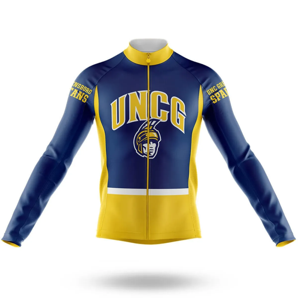UNC Greensboro Spartans Long Sleeve Cycling Jersey Only