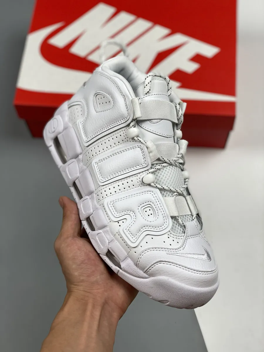 Nike Air More Uptempo 'Triple White' 921948-100 Nike Air Max Up White