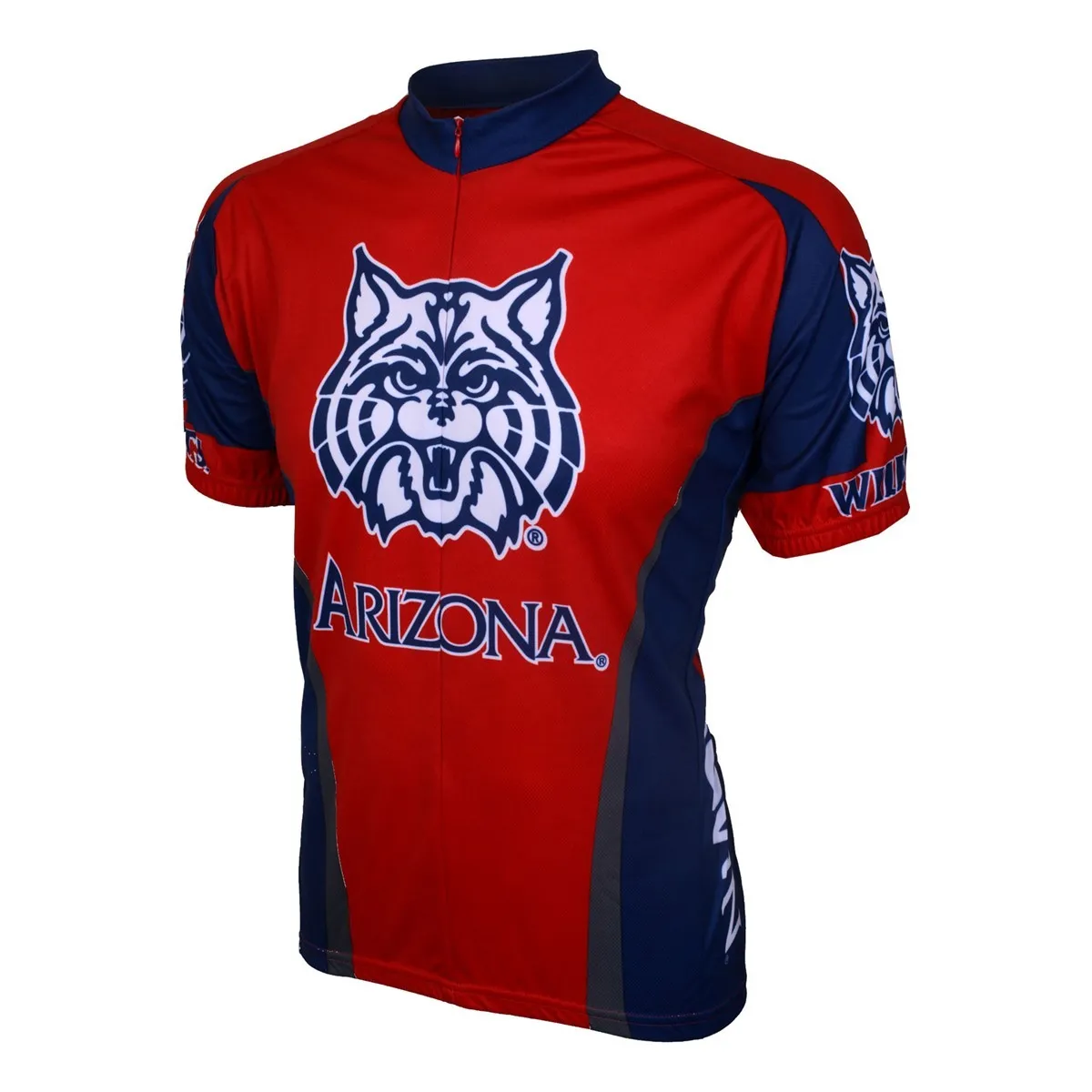 U of A, UA University of Arizona Wildcats Red Cycling Jersey