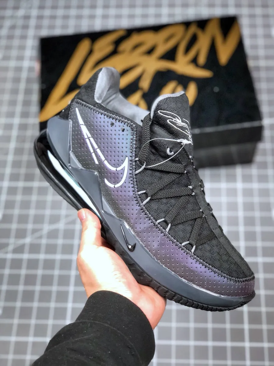 Nike LeBron 17 Low Black Glow in the Dark Lebron 17 Low Glow In The Dark