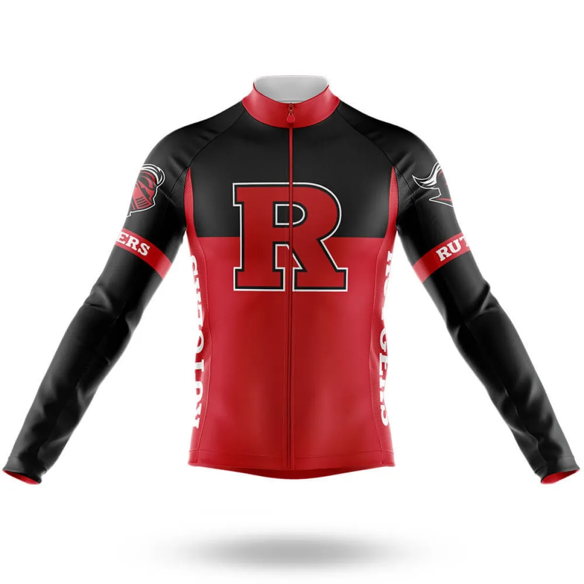 Rutgers University V2 Long Sleeve Cycling Jersey Only