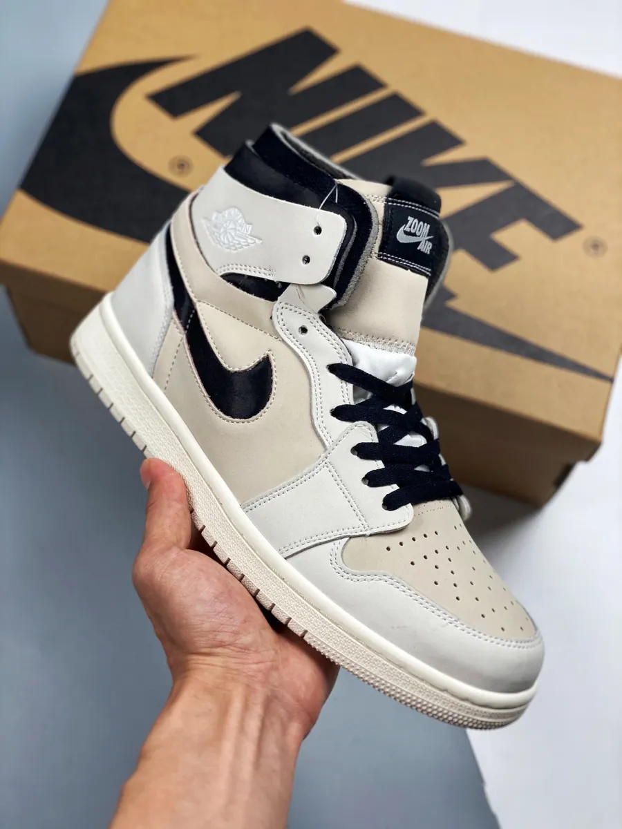Air Jordan 1 High Zoom Air CMFT Summit White Black CT0979-100 / summit white jordan 1