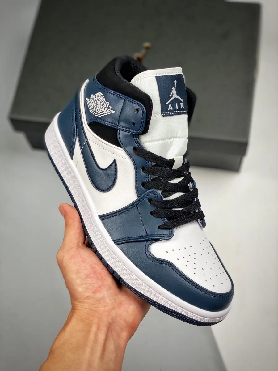 Air Jordan 1 Mid 'Dark Teal' #554724-411