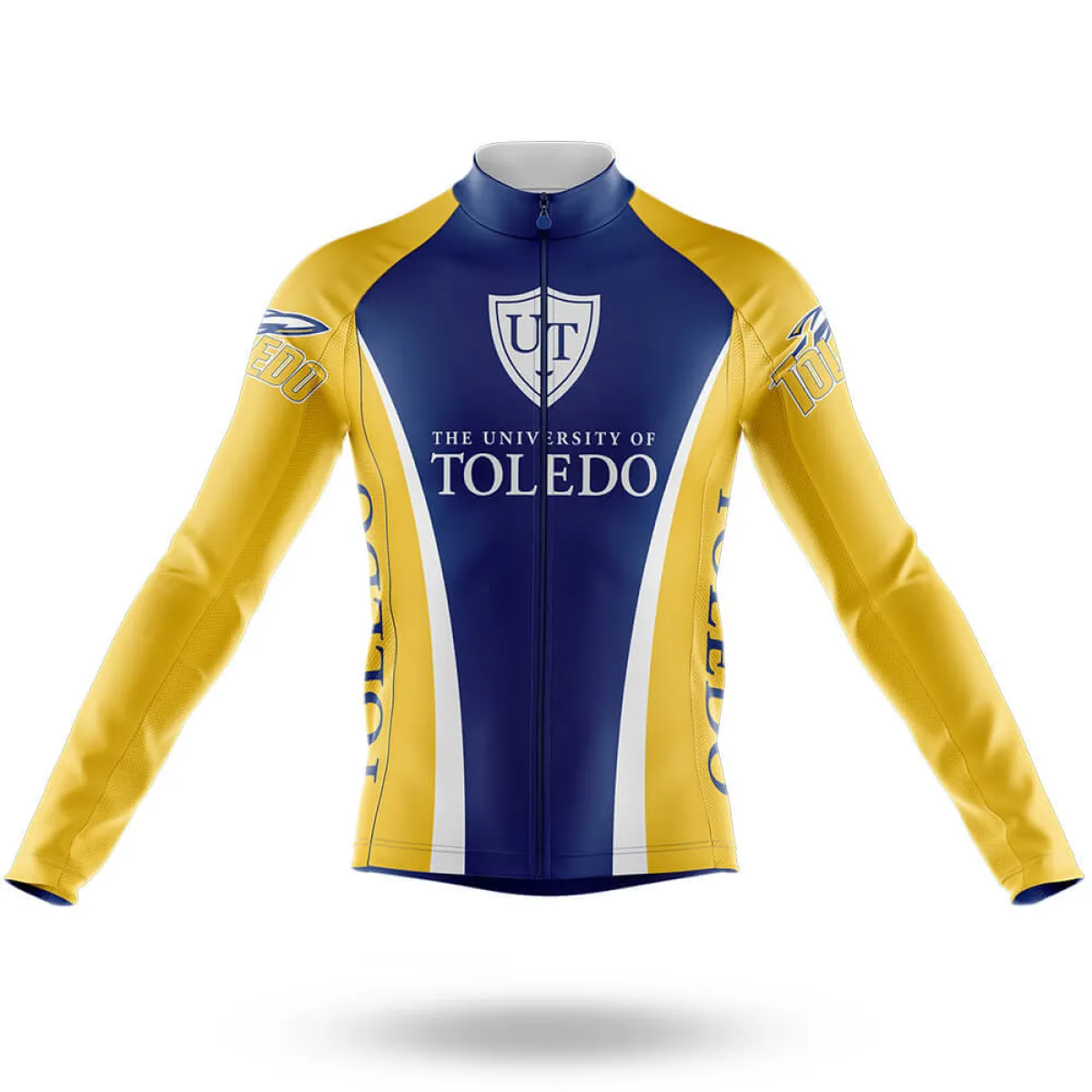 University of Toledo Long Sleeve Cycling Jersey Only