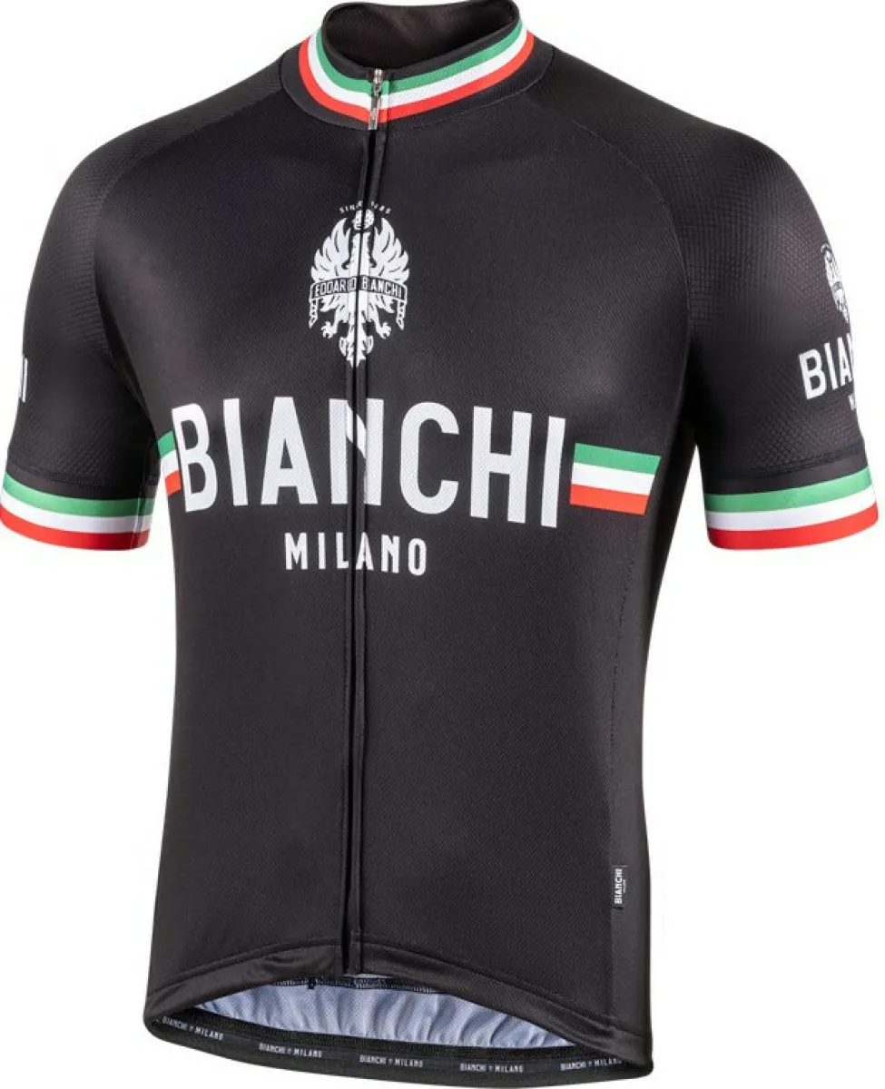 Bianchi Milano Isalle Black Jersey, Brand New
