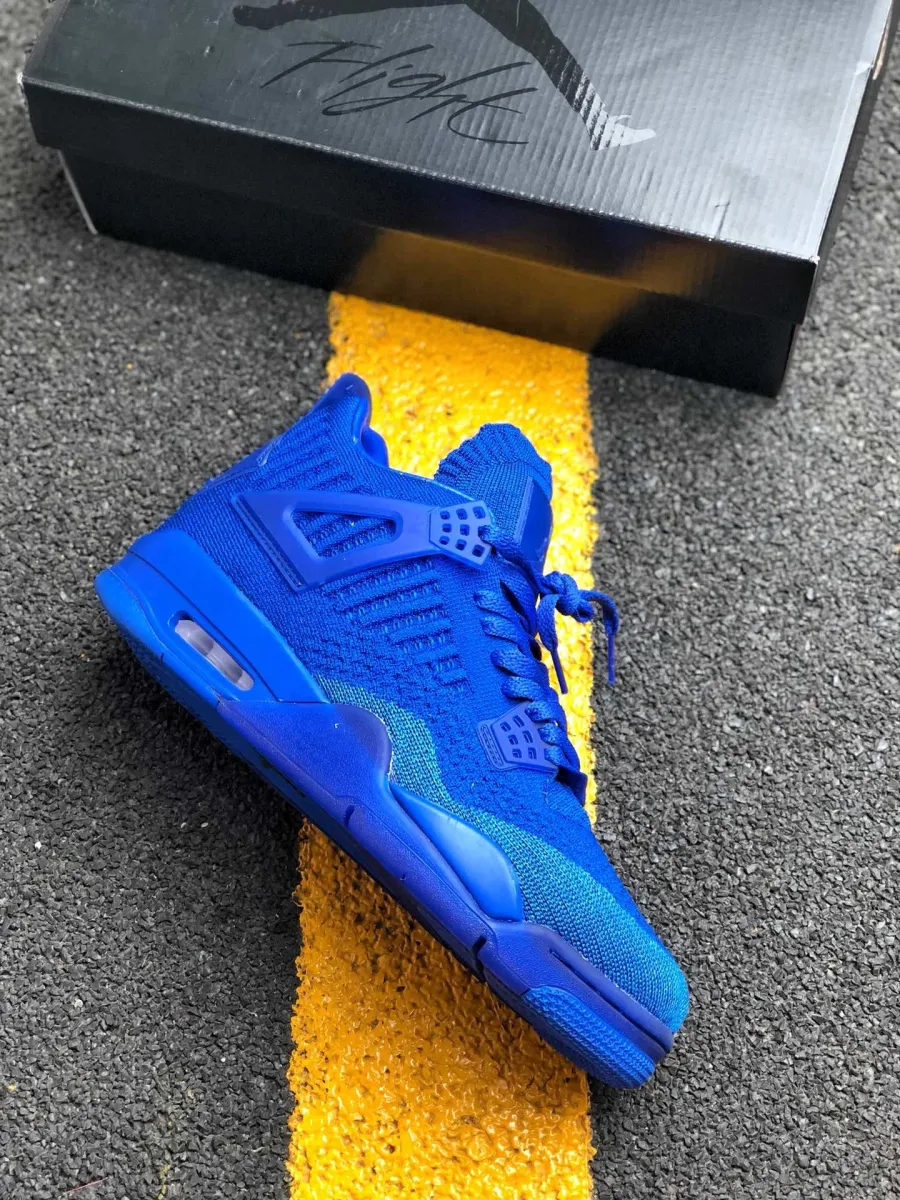 Air Jordan 4 Flyknit Royal Blue - jordan 4s royal blue