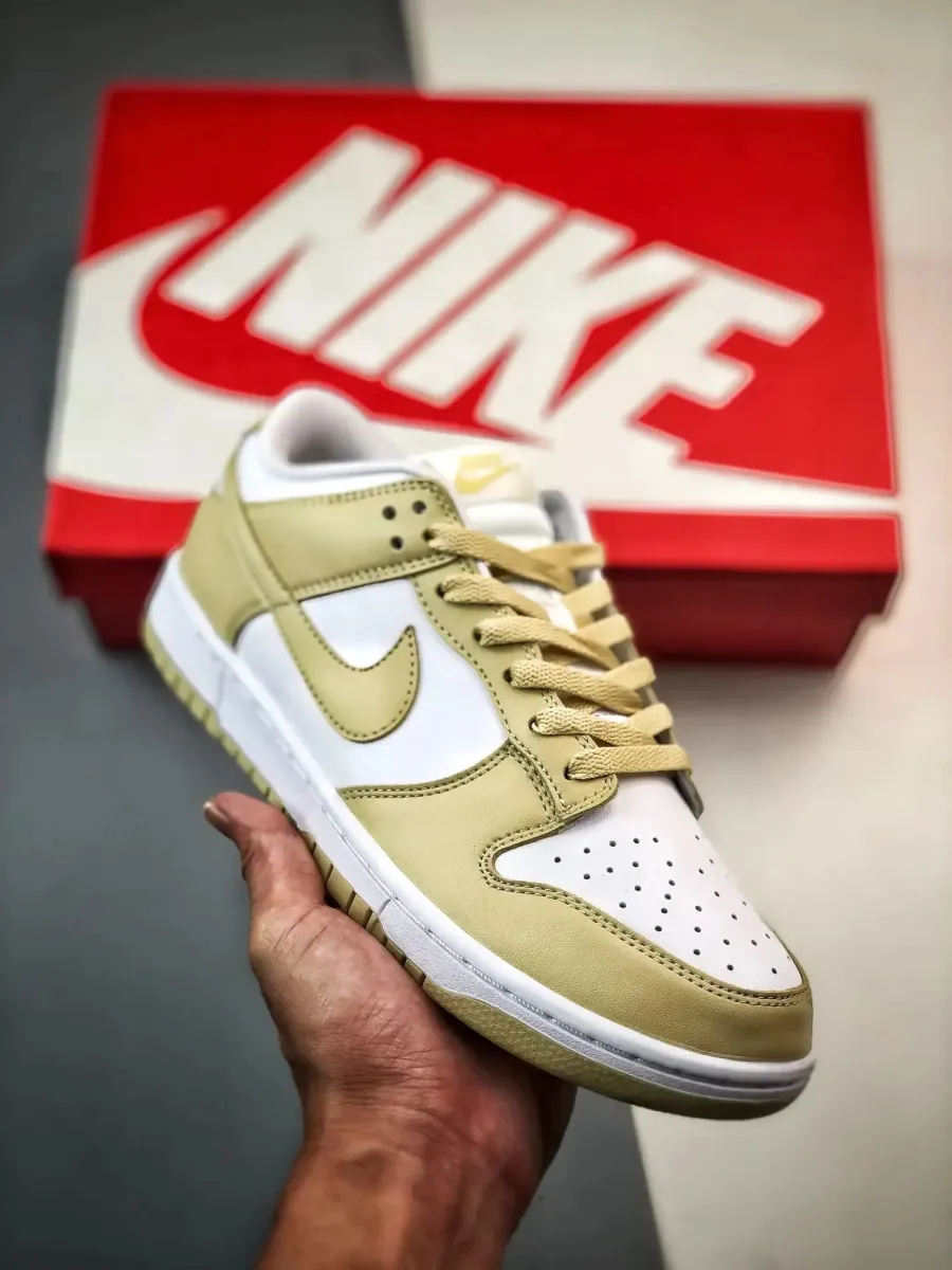 Goat Team Nike Dunk Low White/Team Gold DV0833-100