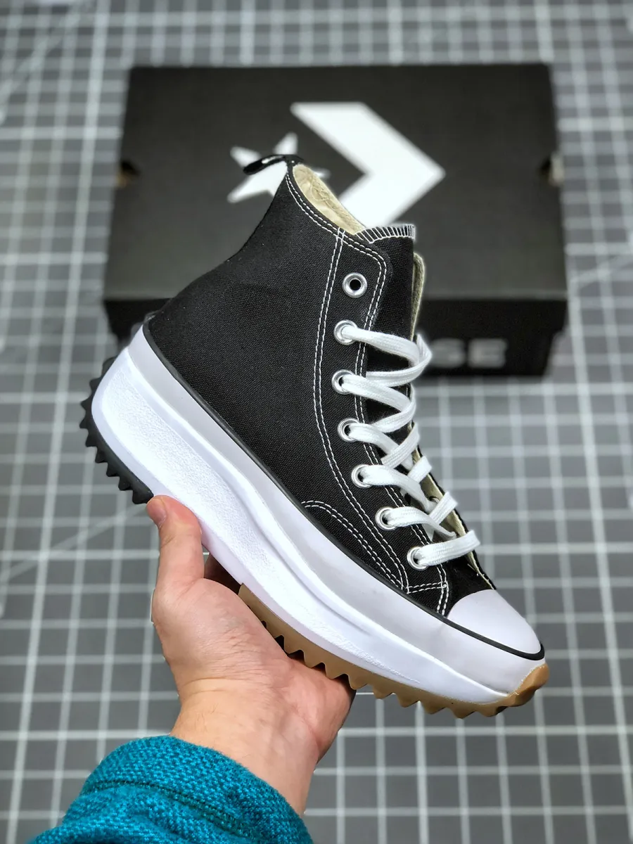 Women JW Anderson Converse Run Star Hike Black 164840C To Buy