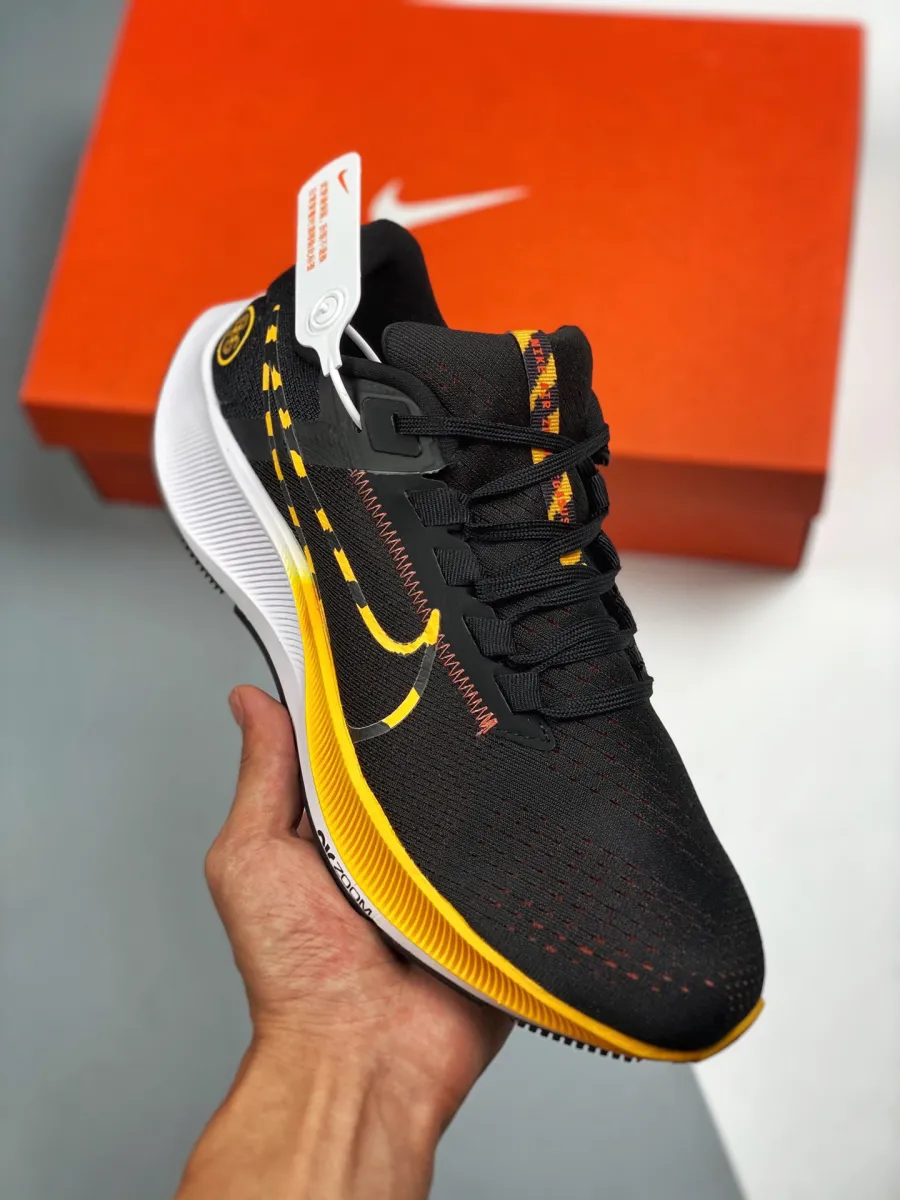 Nike Air Zoom Pegasus 38 'Blue Ribbon Sports' Black Yellow nike pegasus 38 blue