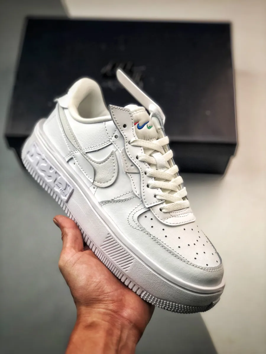 Nike Air Force 1 Fontanka 'Triple White' / air force 1 fontanka white