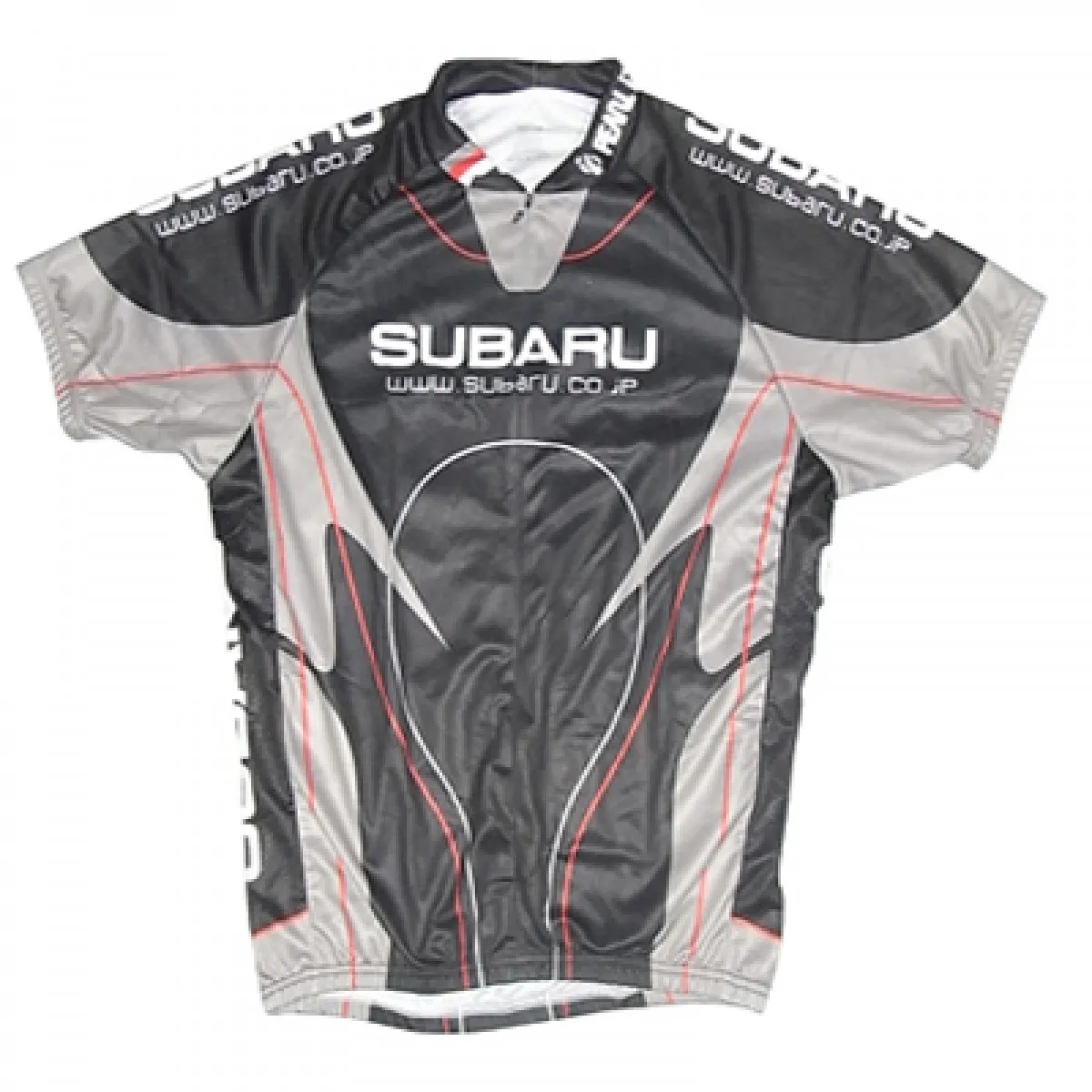 Subaru Black Short Sleeve Cycling Jersey Restock
