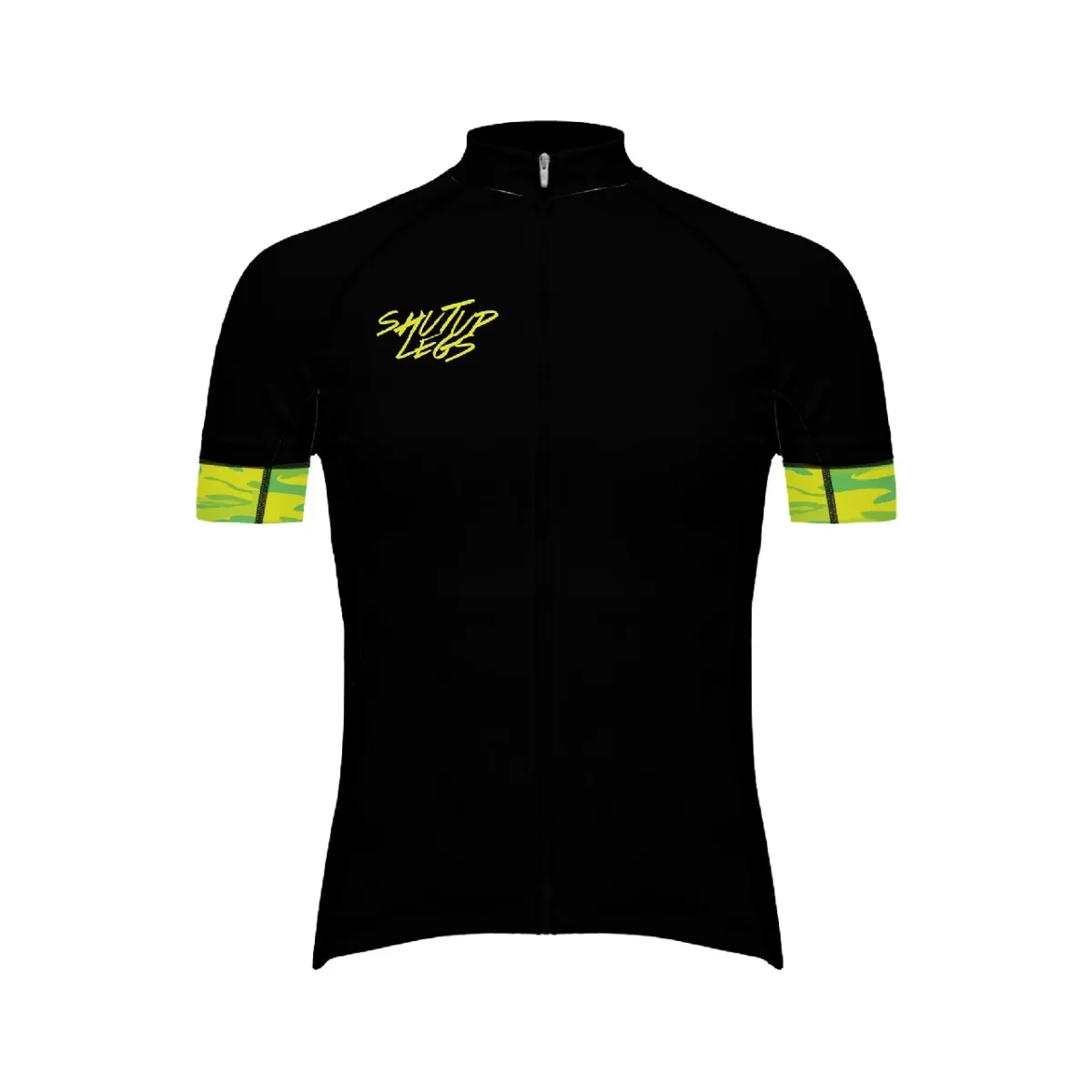 Primal Wear SUL Neon Camo Men's Full Zip Evo 2.0 Race Fit Cycling Jersey / Primal Camo