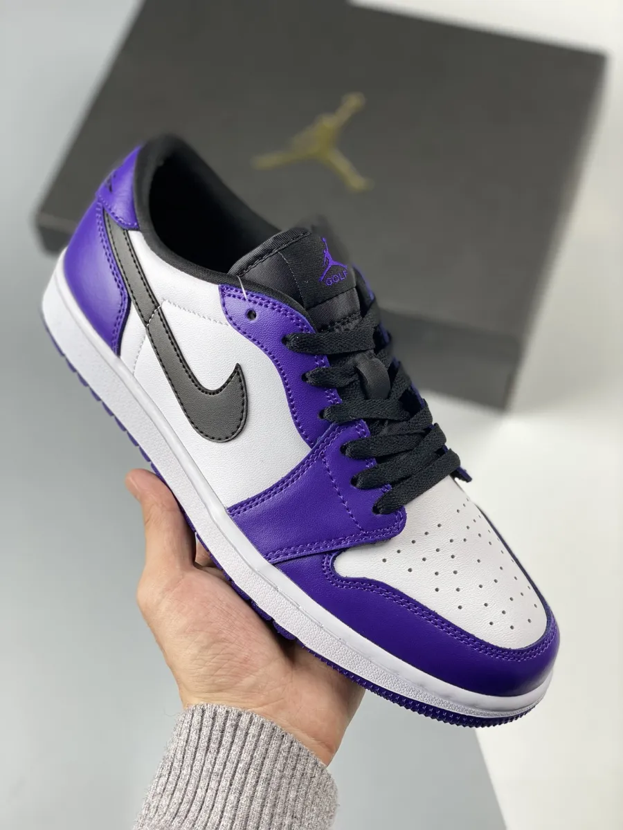 Air Jordan 1 Low Golf Court Purple DD9315-105 / university purple jordan 1