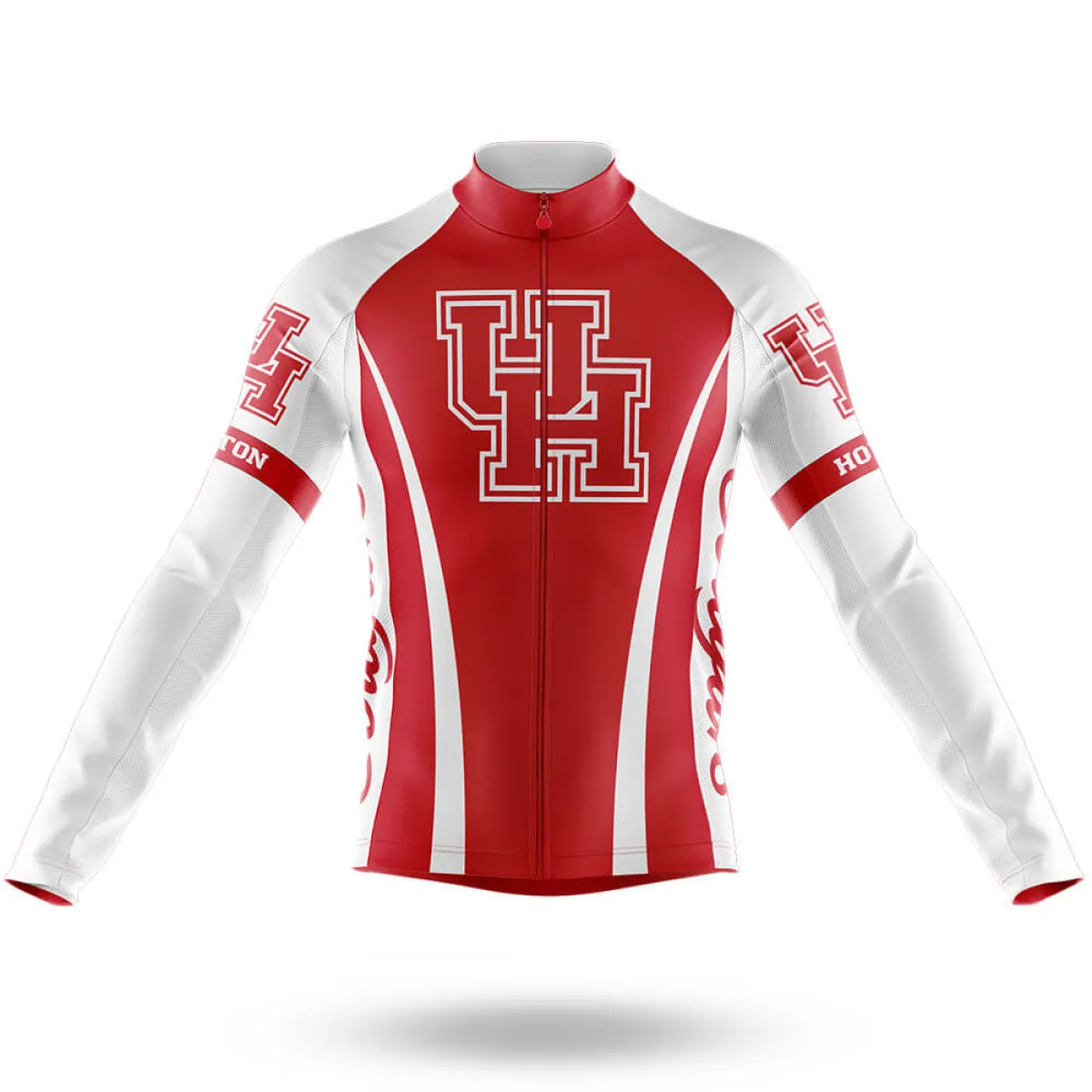 University of Houston Long Sleeve Cycling Jersey Only