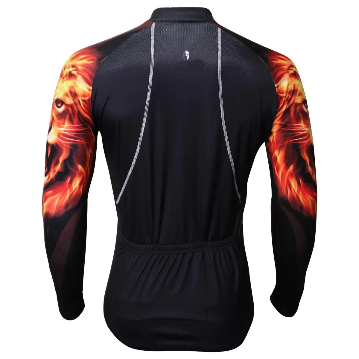 Cycling Jersey Wholesale Ultraviolet Resistant Men's Cycling Long-sleeved Jersey for Spring and Summer Fashionable Jersey Leisure Sportswear Black(velvet)