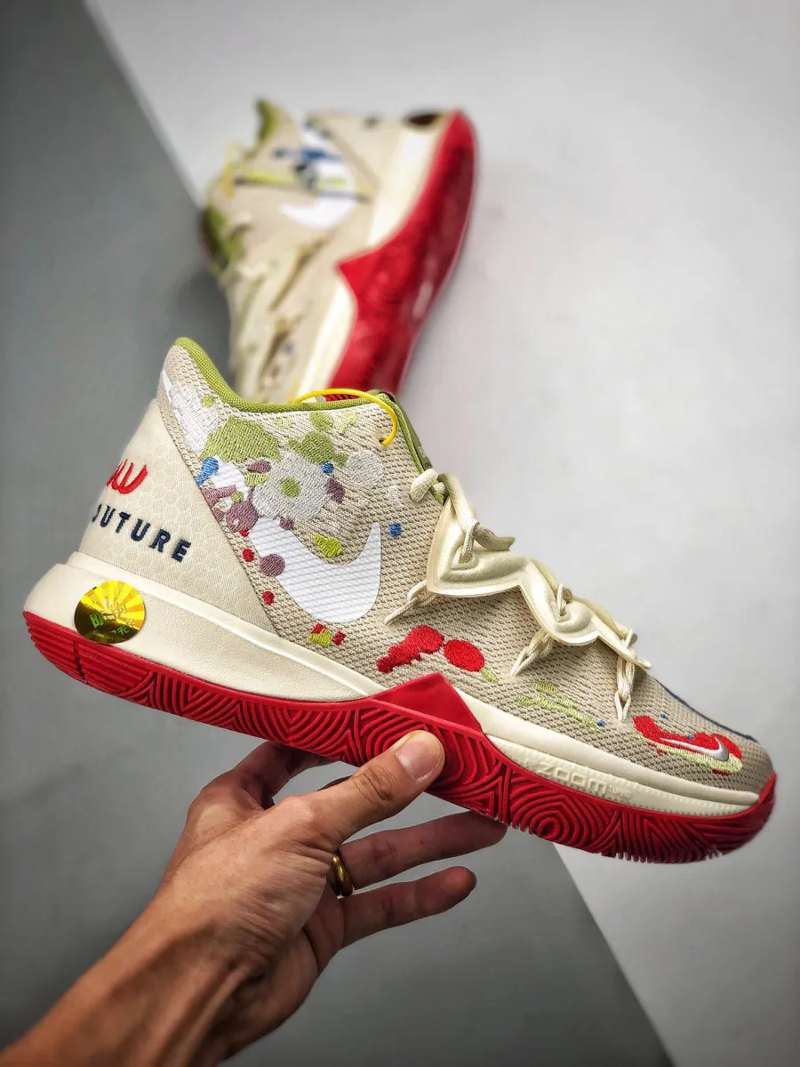Bandulu x Nike Kyrie 5 Pale Ivory/White CK5836-100 / kyrie 5 bandulu