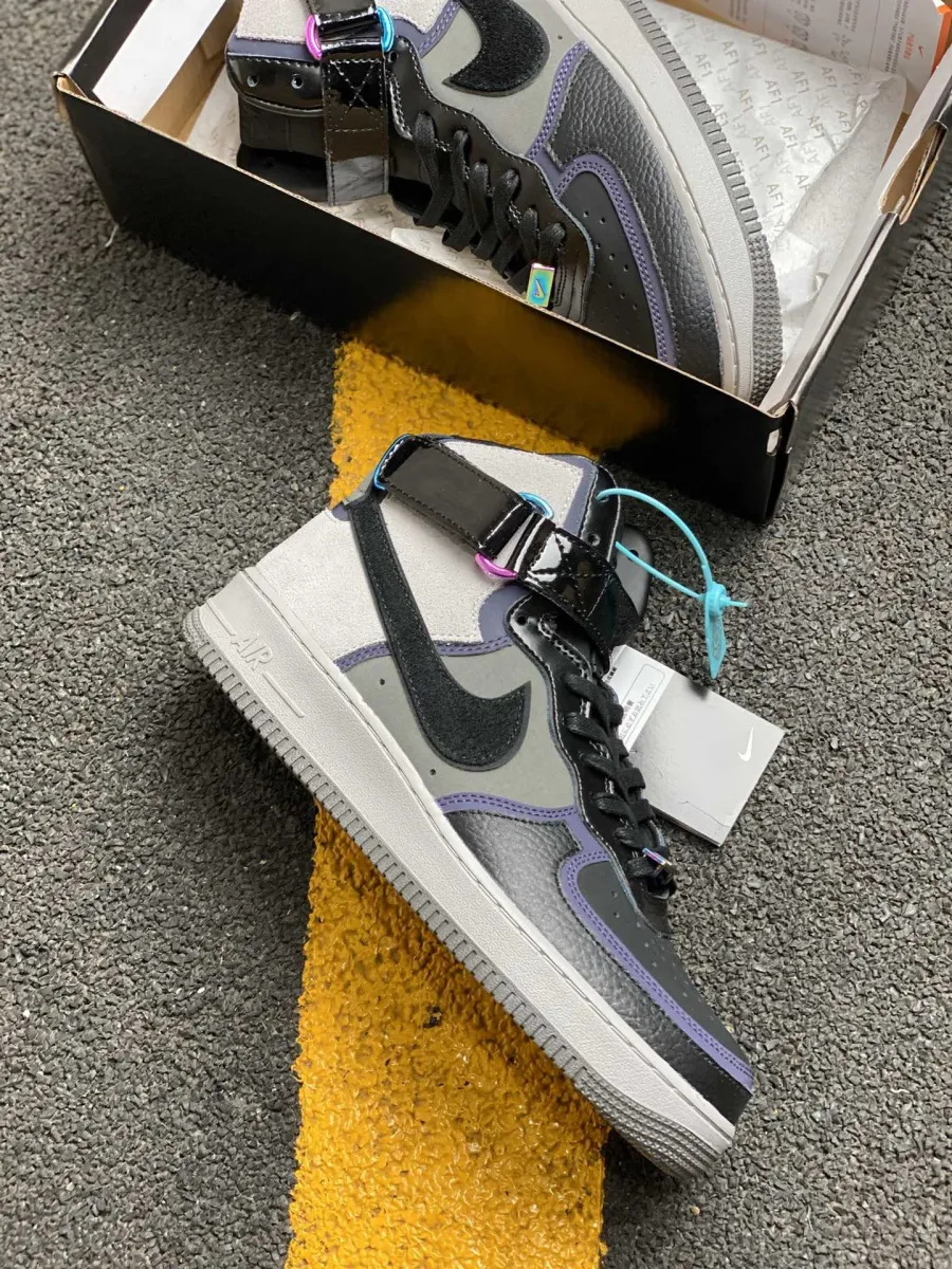 A Ma Maniére x Nike Air Force 1 High Black/Dark Grey - a ma maniere founded
