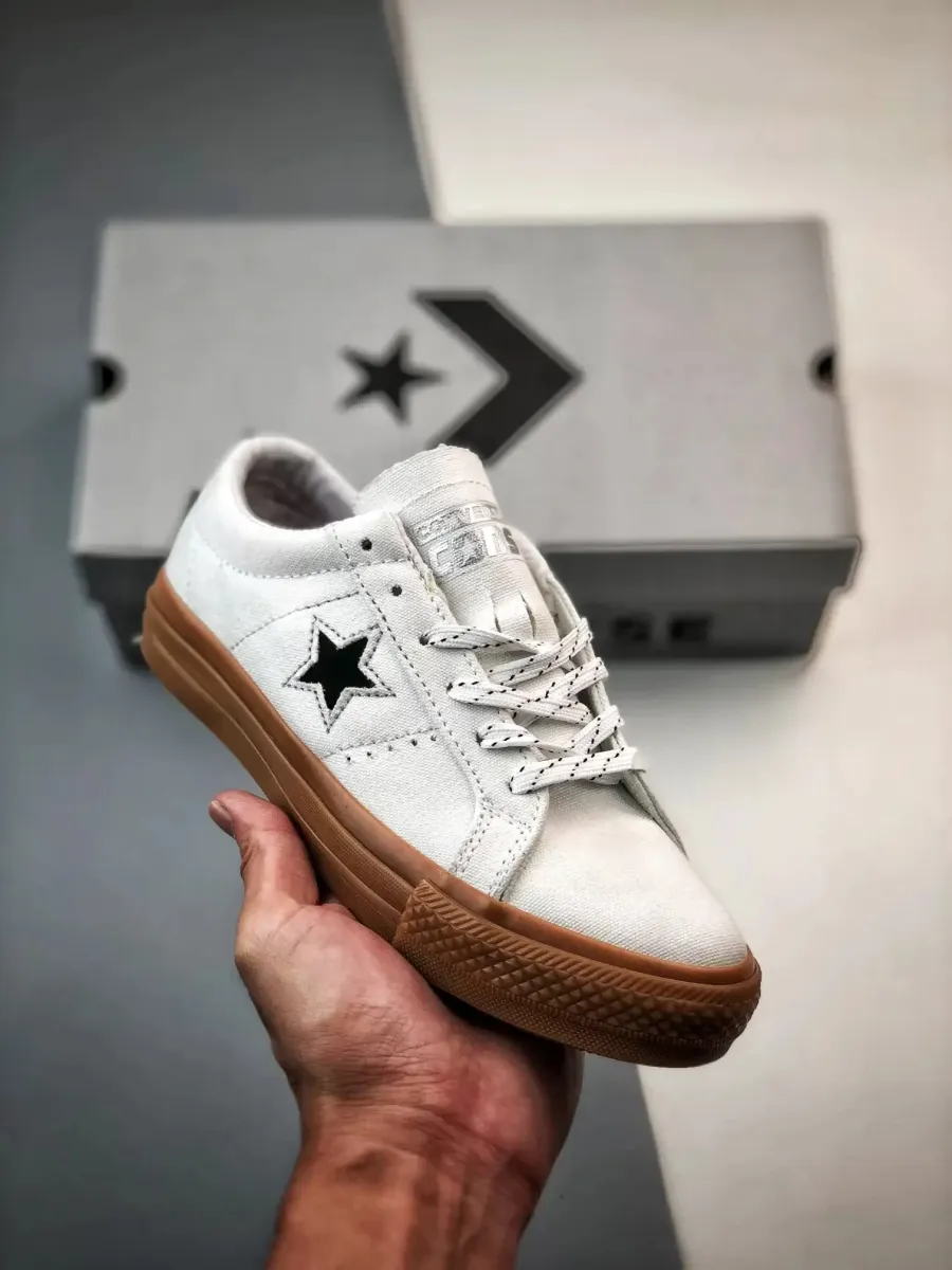 Restock Converse One Star Pro Low 'White Dark Gum' A03216C