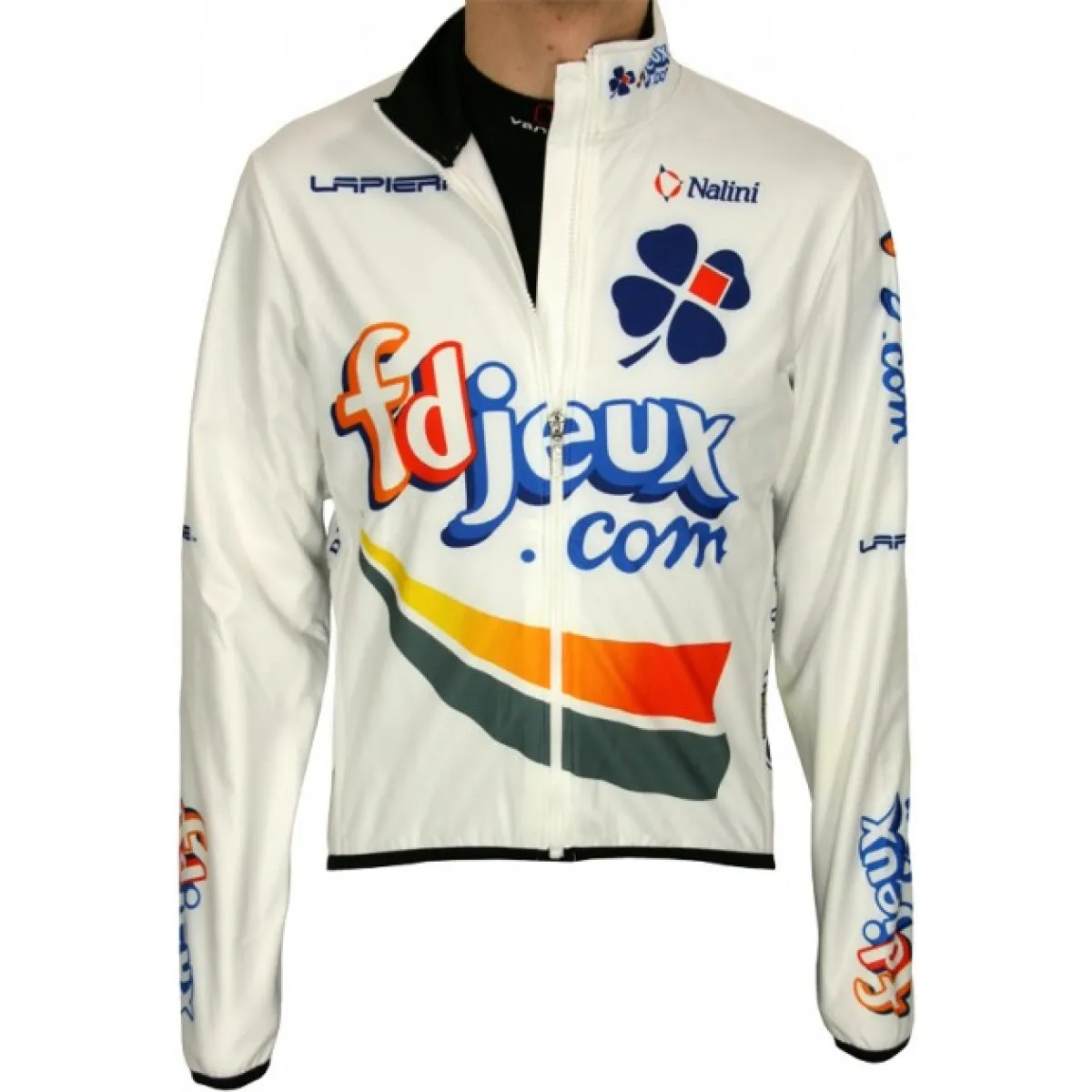 Francaise des Jeux (FdJ) 2004 Radsport - Winter Fleece jersey jacke