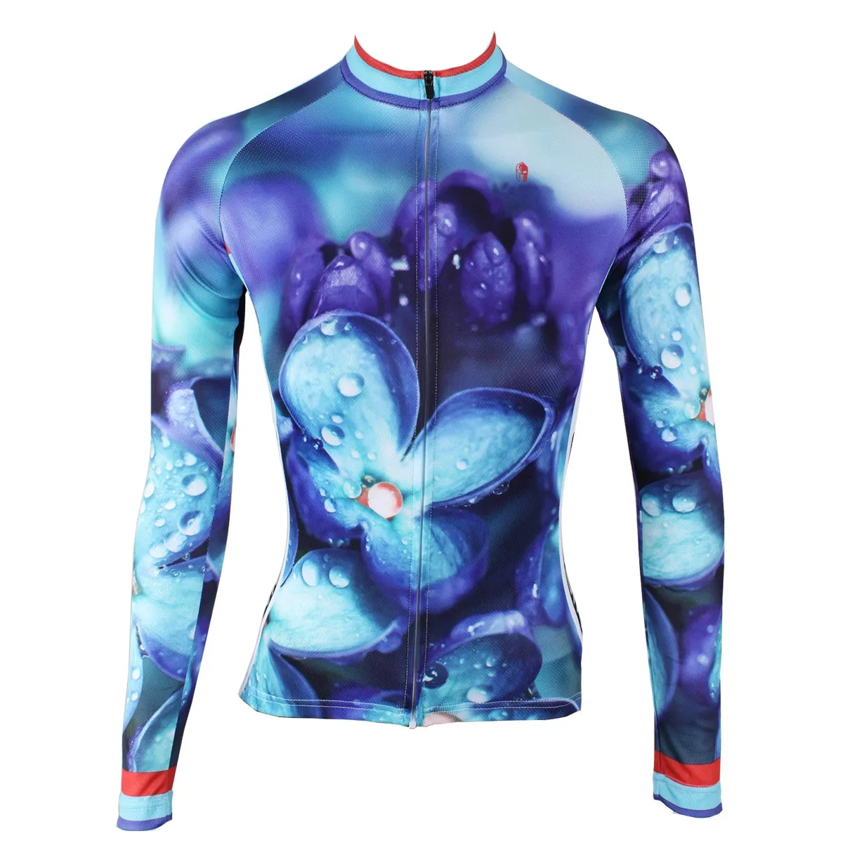 ILPALADINO Women's Long-Sleeves Cycling Jersey Apparel Outdoor Sports Leisure Biking Shirt No.500