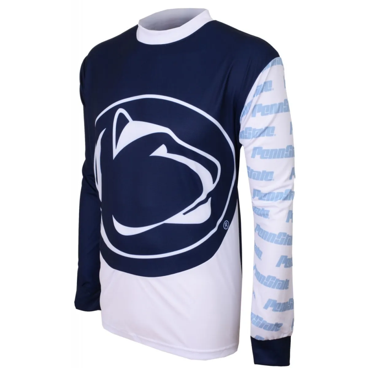NCAA PSU The Pennsylvania State University Penn State Nittany Lions Mountain Long Sleeve Bike MTB Cycling Jerseys Z-1905433