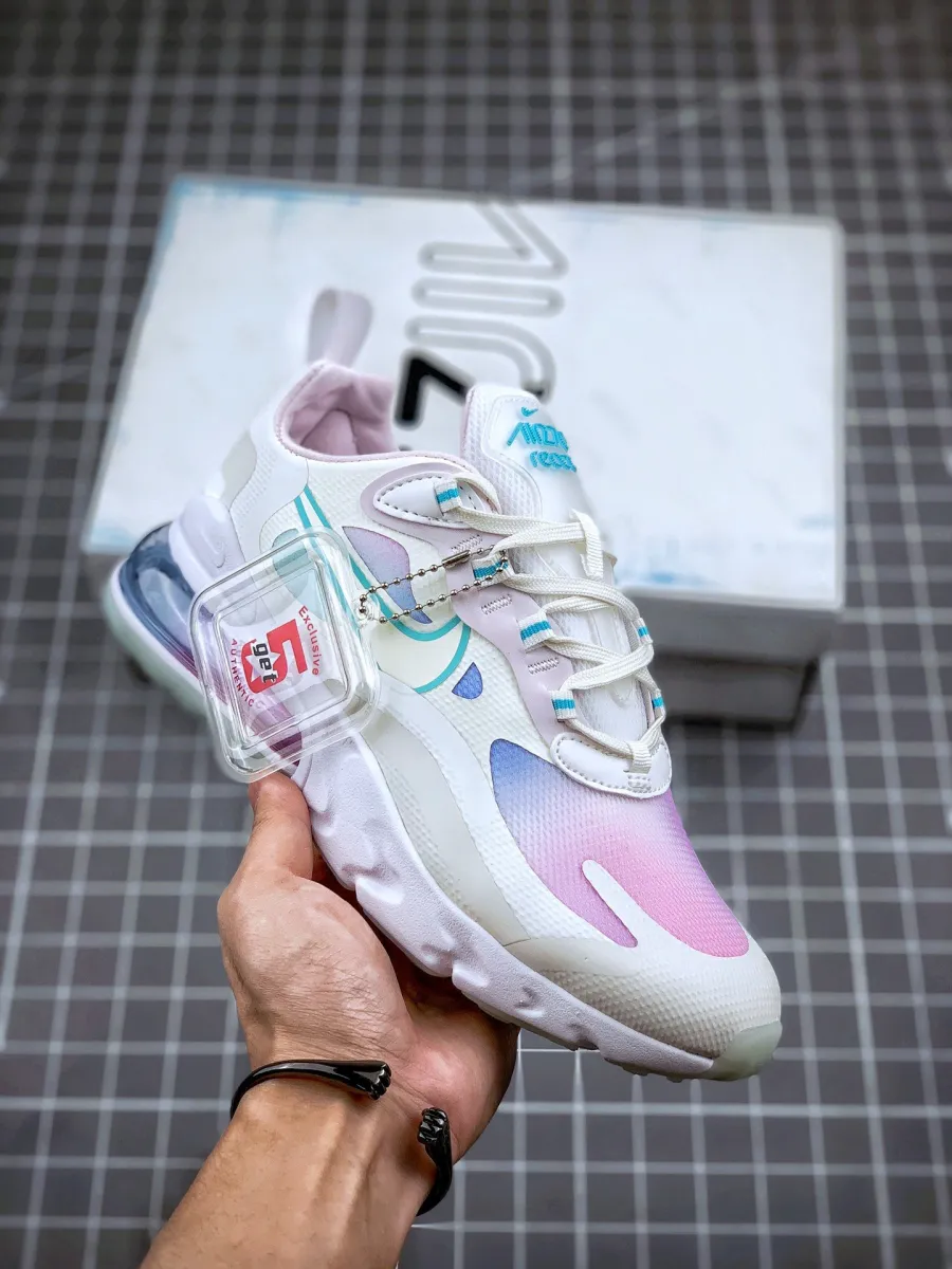 Nike Wmns Air Max 270 React SE 'Light Gradient' CK6929-100 #nike air max react 270 womens
