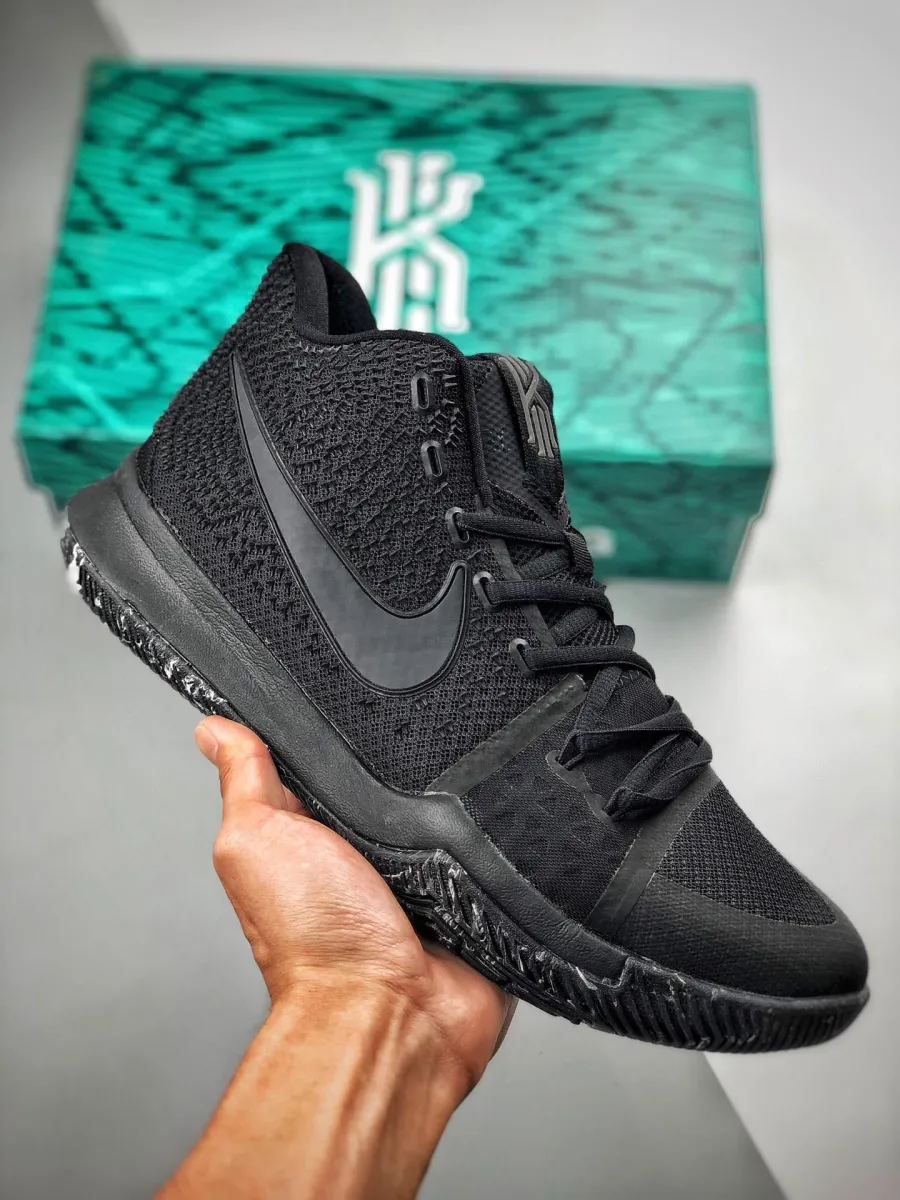 Nike Kyrie 3 'Triple Black' 852396-005 / black kyrie 3