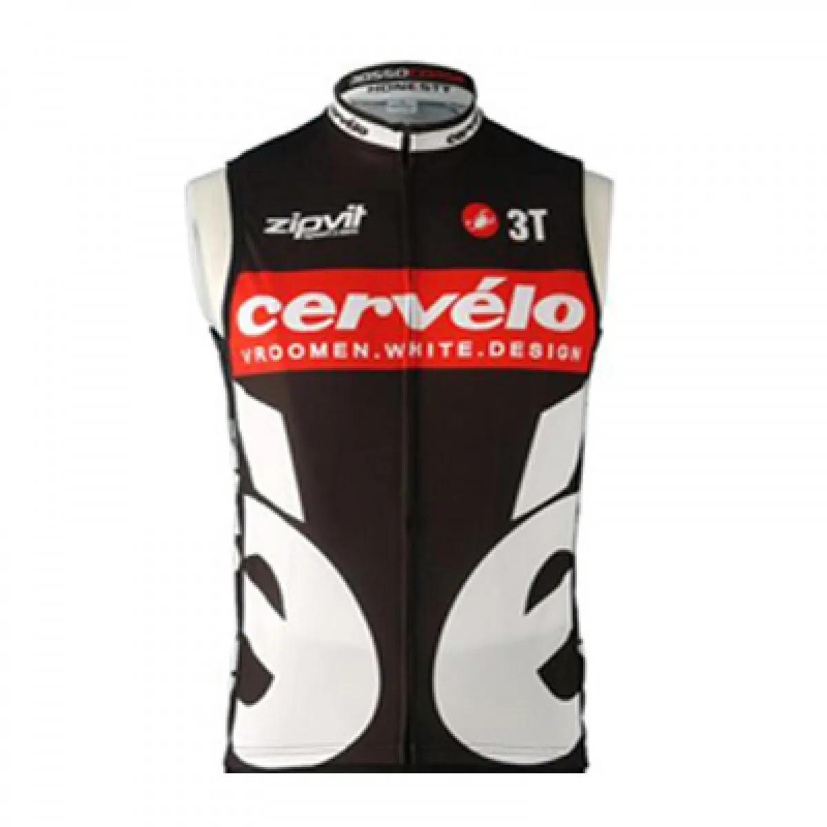 CERVELO RED SLEEVELESS JERSEY Restock