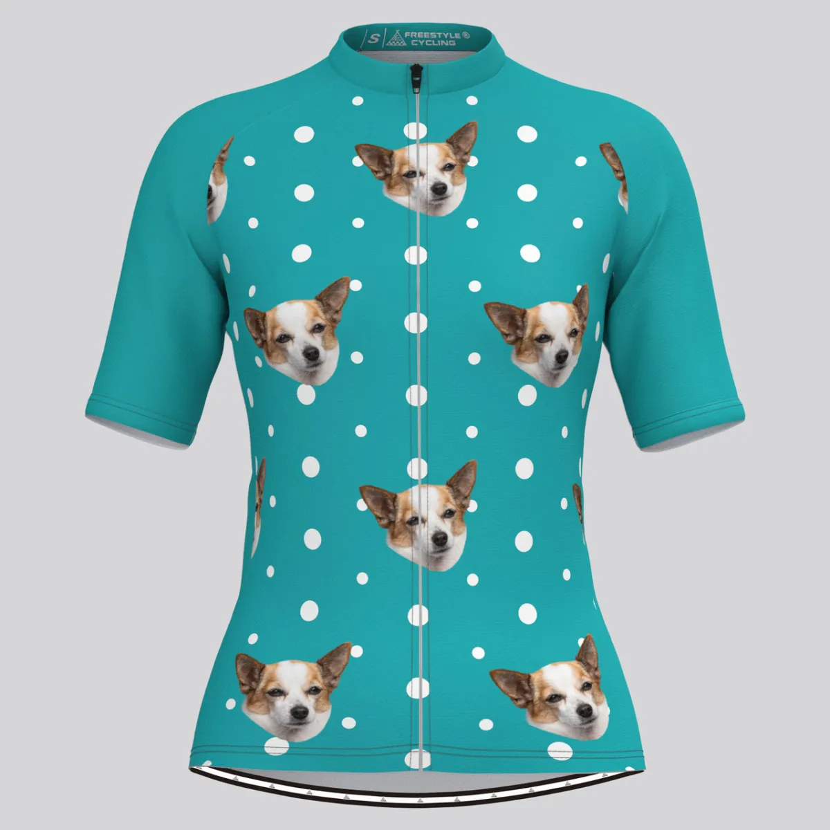 Custom Pup Face V3 Women's Jersey Outlet