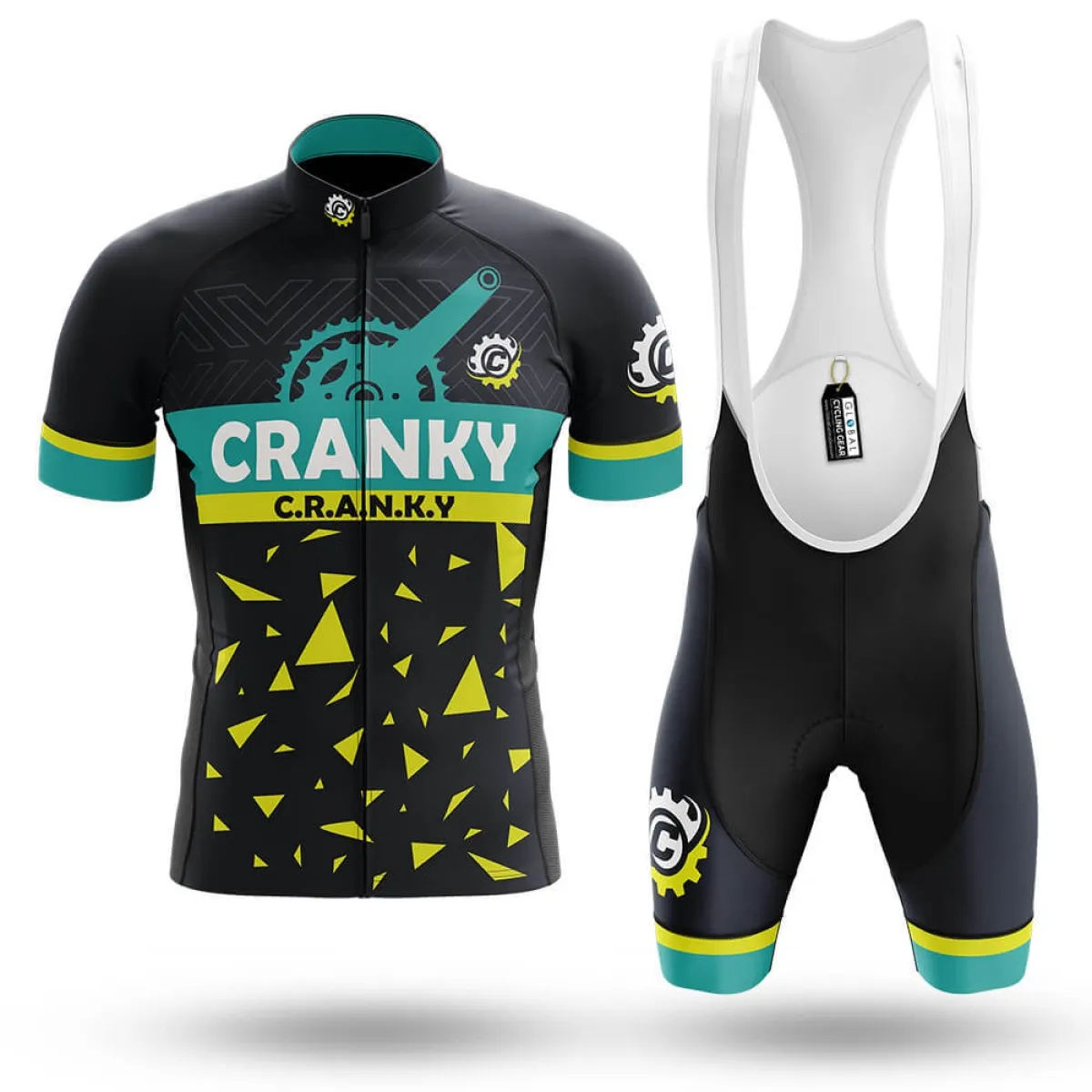 Cranky Men's Cycling Kit / Full Set Brand New