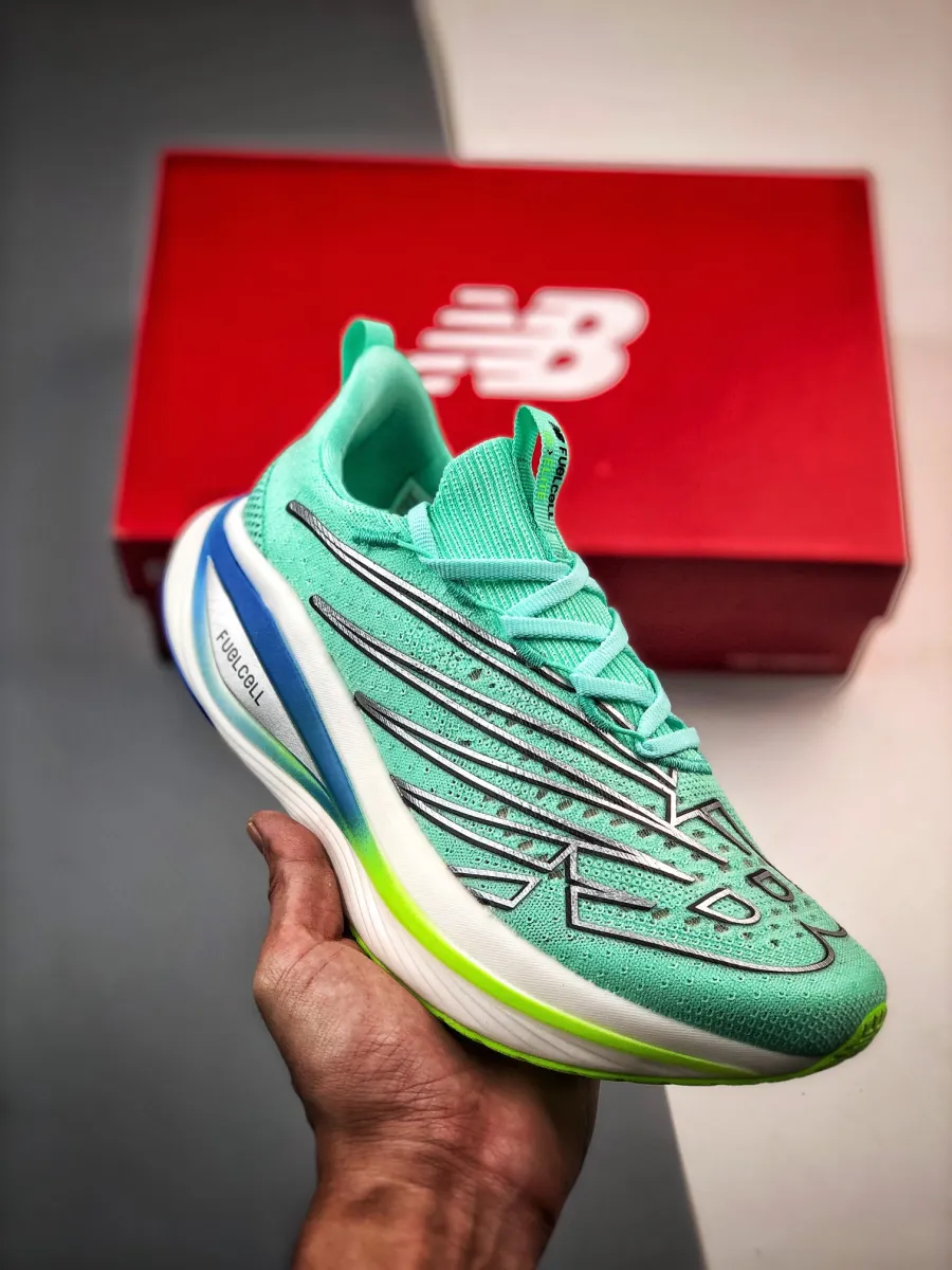 New Balance FuelCell SC Elite V3 Bright Mint Pixel Green MRCELLT3 Restock