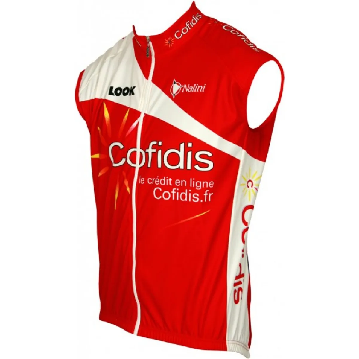 Cofidis 2012 Radsport-Profi-Team - Sleeveless jersey Vest