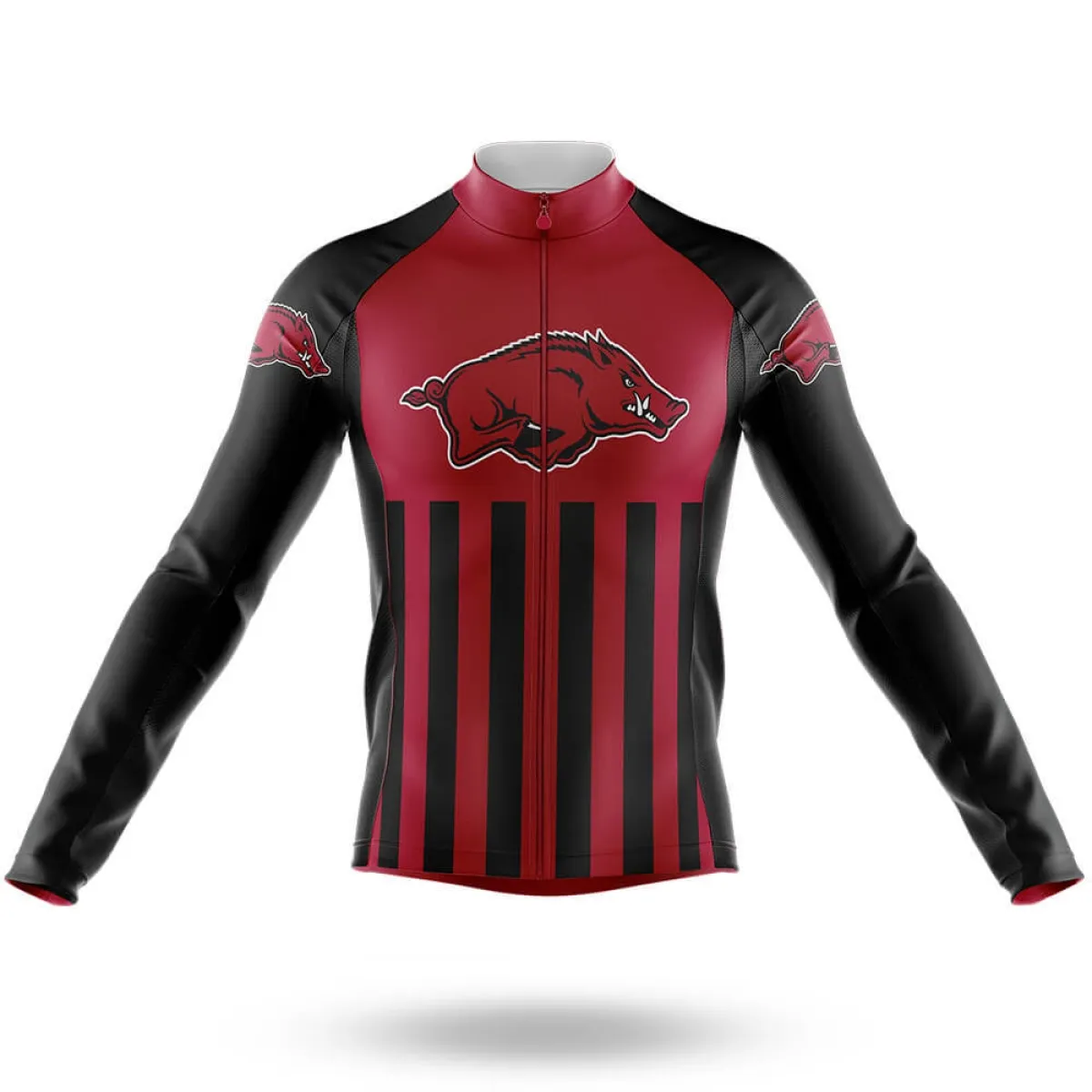 University of Arkansas USA Long Sleeve Cycling Jersey Only