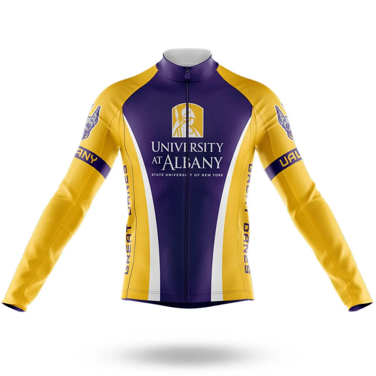 University at Albany Long Sleeve Cycling Jersey Only