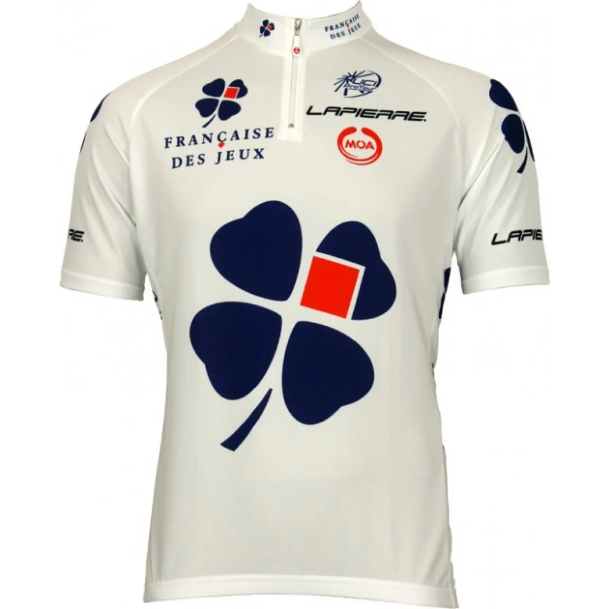 Francaise des Jeux (FdJ) 2010 Radsport-Profi-Team Short Sleeve Jersey