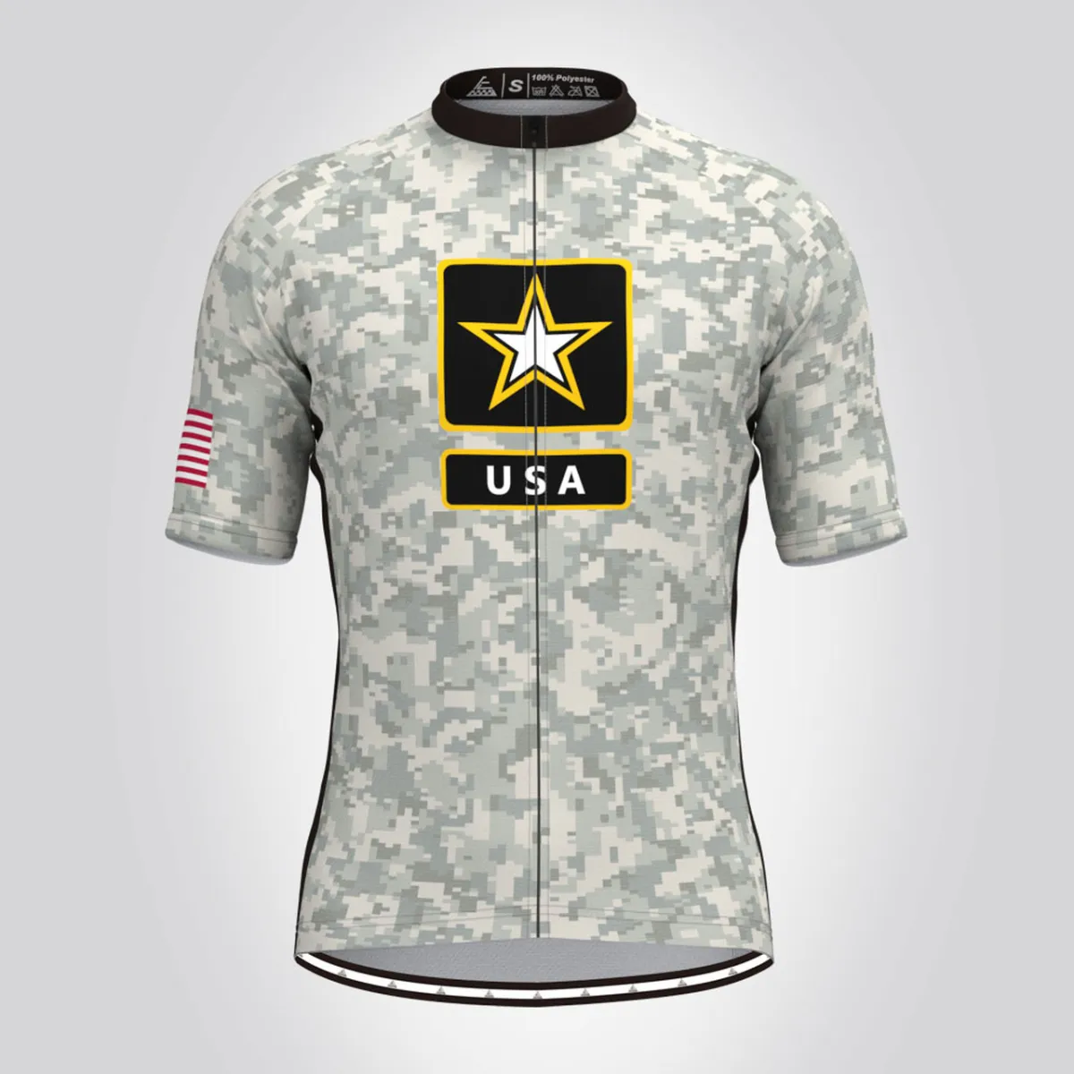US Armed Forces Camo Men's Cycling Jersey New Releases