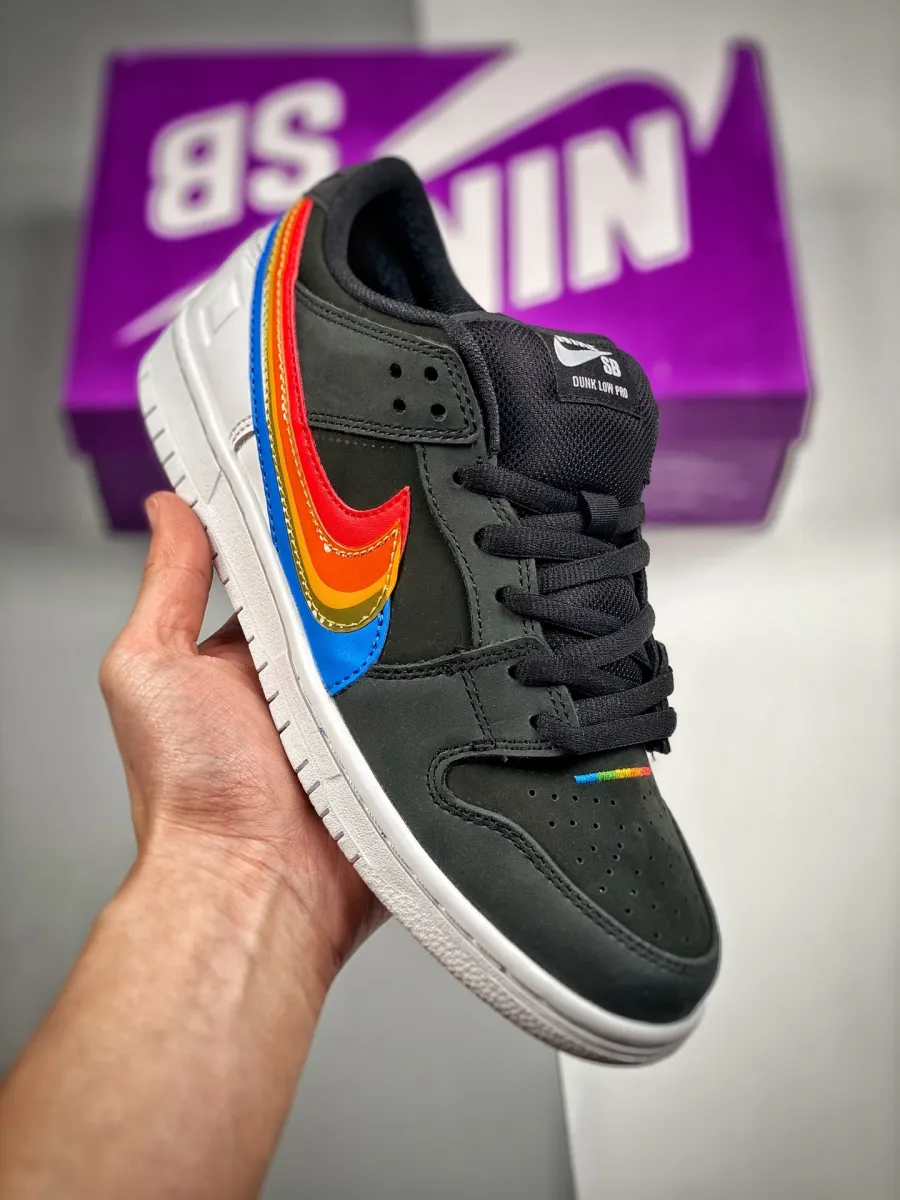 Polaroid x Nike SB Dunk Low Black Multi DH7722-001 / nike x polaroid