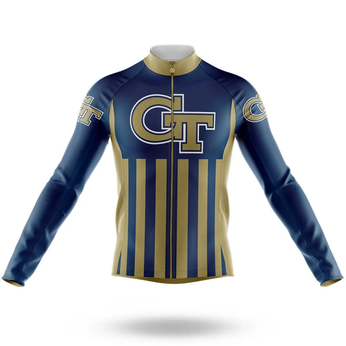 Brand New Georgia Tech USA Long Sleeve Cycling Jersey Only