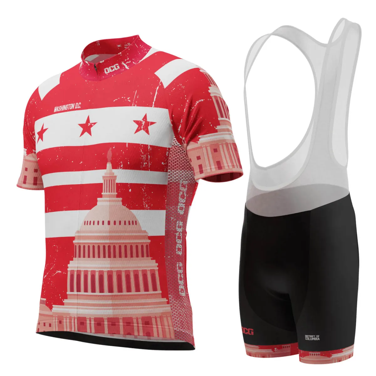 Men's Washington D.C. Short Sleeve Cycling Kit To Buy
