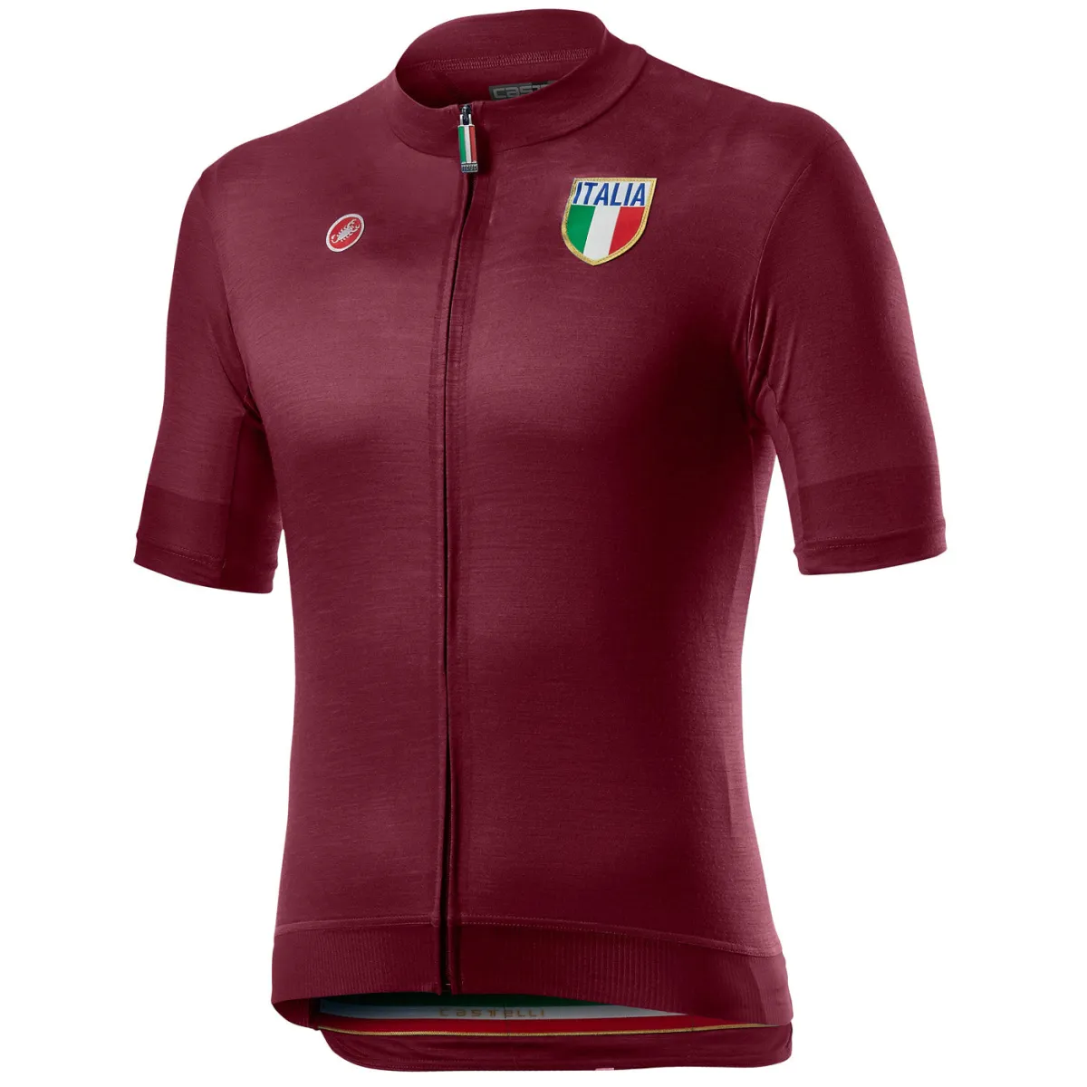 Castelli Italia 20 Jersey - Sangria Brand New