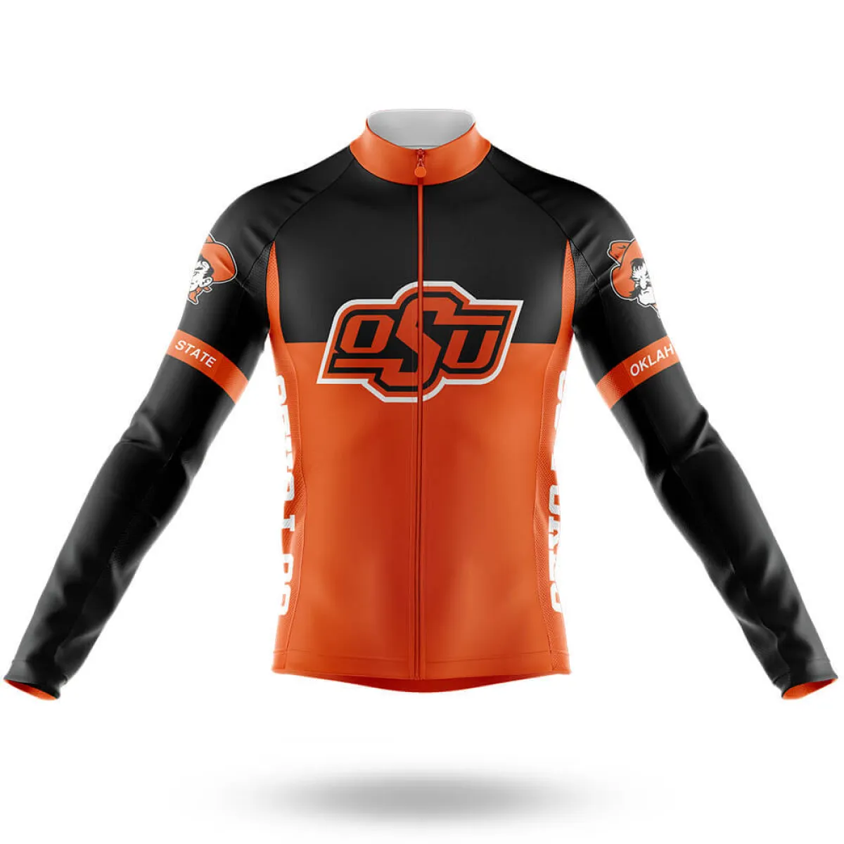 Oklahoma State University V2 Long Sleeve Cycling Jersey Only
